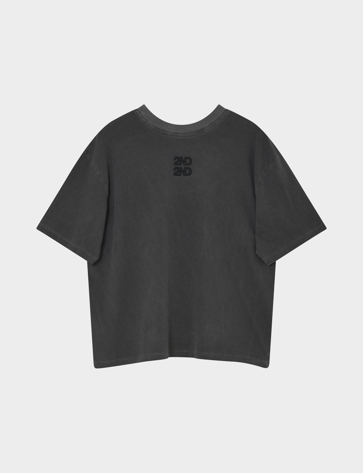 2NDDAY 2NDArale - Overwashed Jersey - T-shirt T-shirt 190303 Black