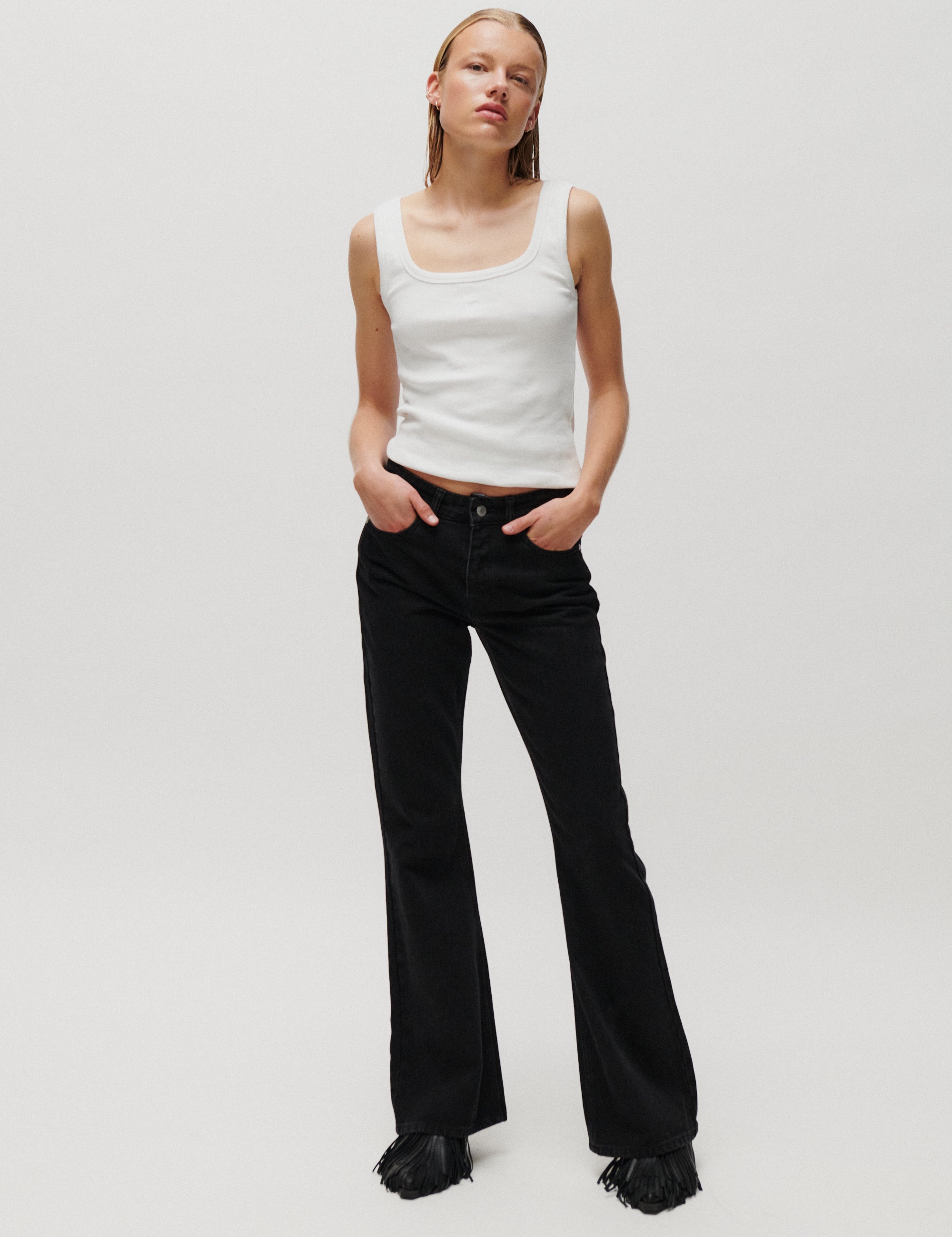 2NDDAY 2NDLamar - Black Wash - Jeans Jeans D002 Black Denim