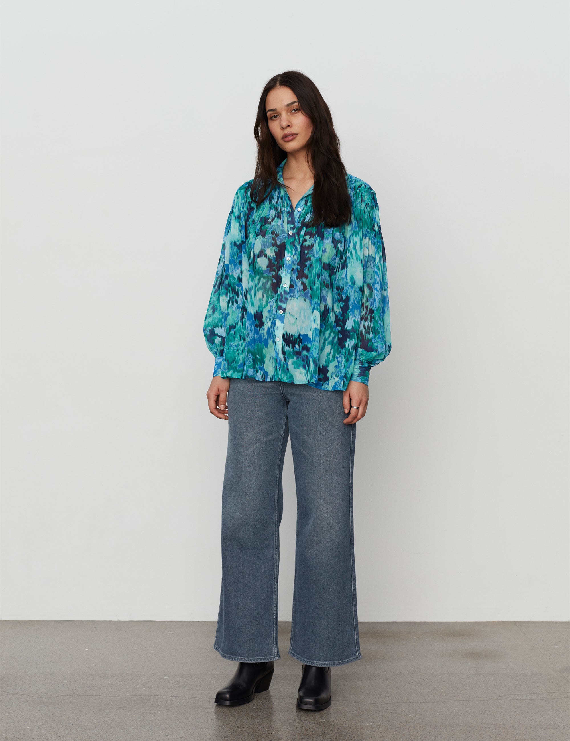 2NDDAY 2ND Adriana Shirt Shirts & Blouses 420053 Verano Green