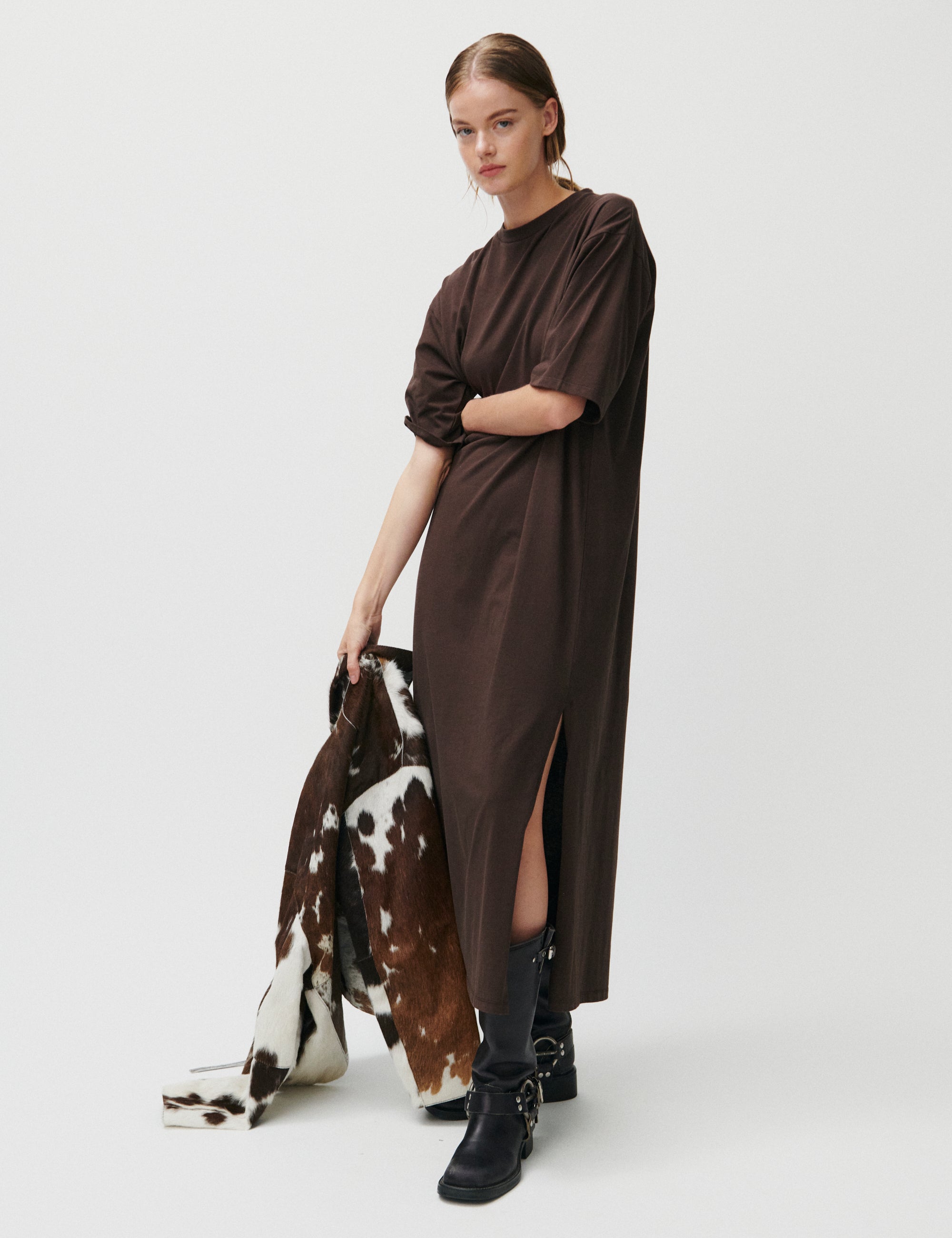 2NDDAY 2ND Aiya - Lightweight Jersey Dress 191016 JAVA