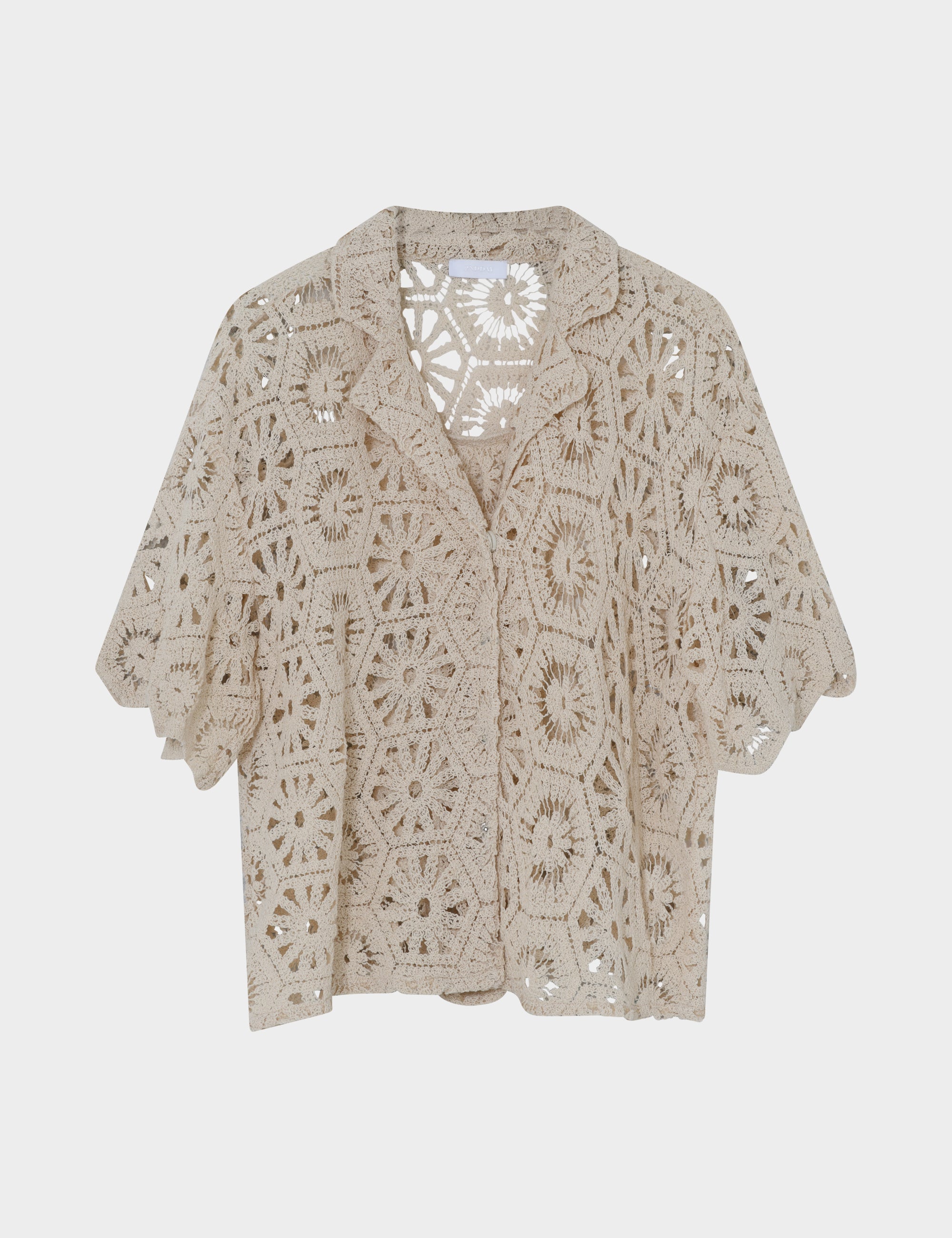 2NDDAY 2ND Austin - Dry Crochet Shirts & Blouses 114801 TOFU