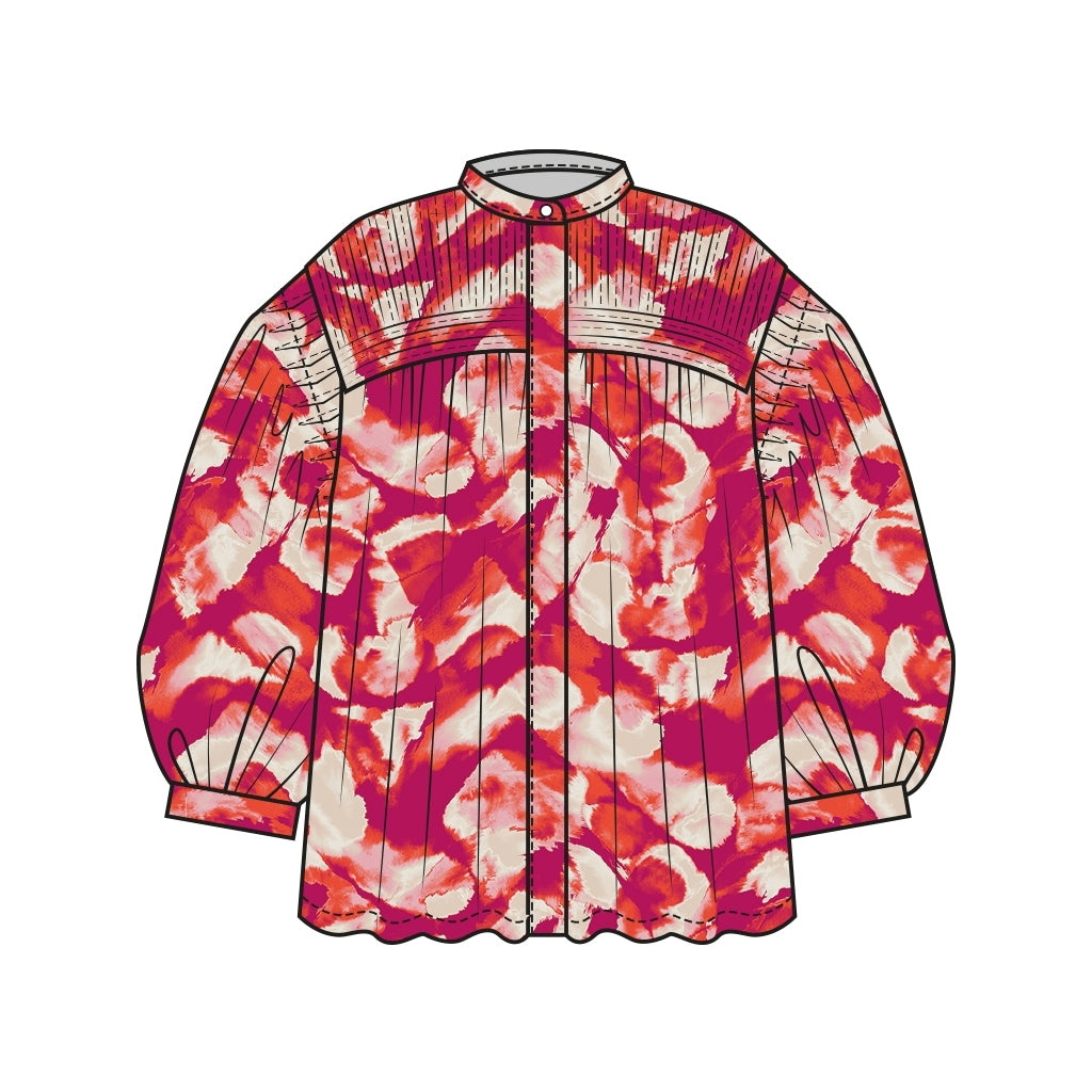 2NDDAY 2ND Cordelia Shirt Shirts & Blouses 420083 Shades Persian Red