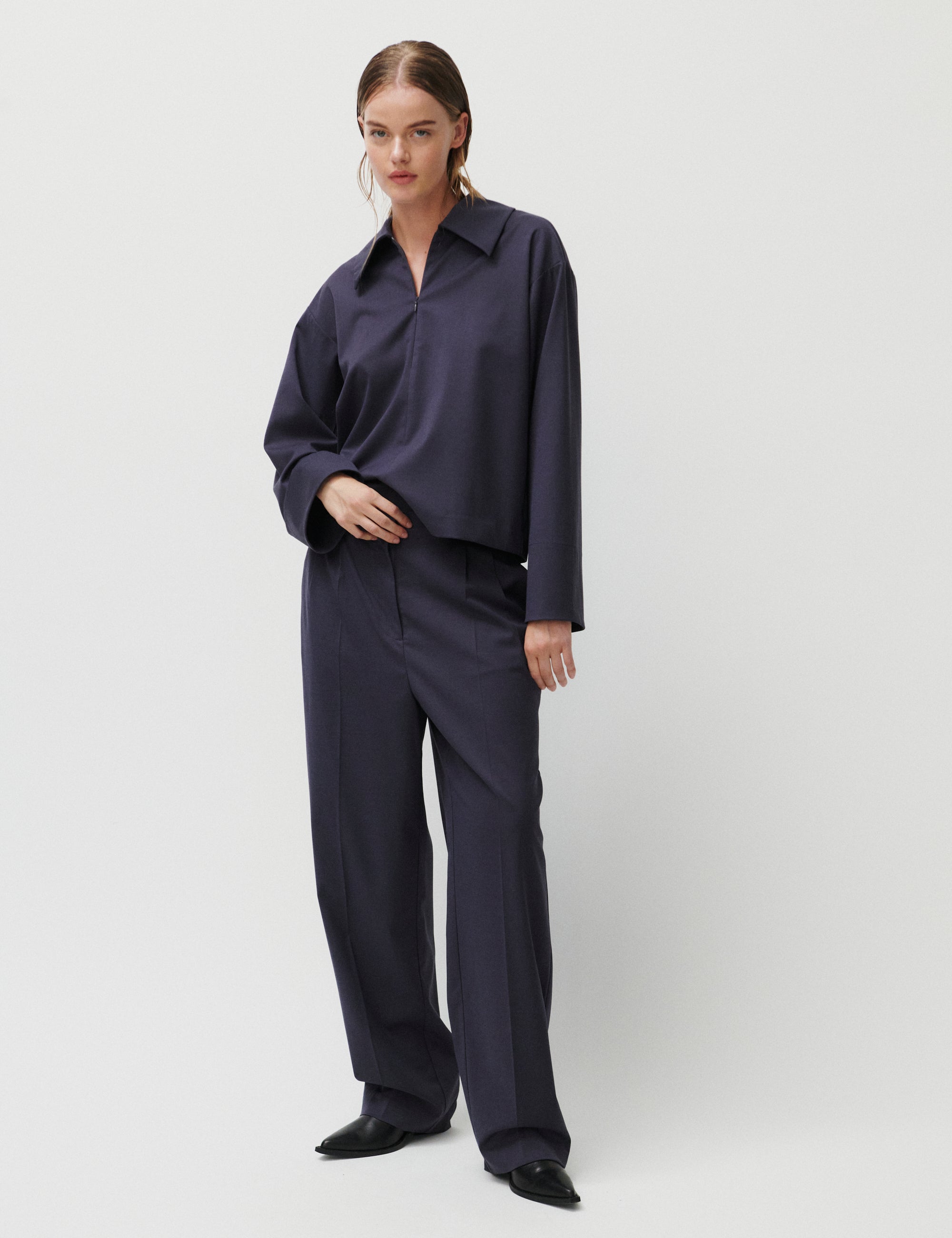 2NDDAY 2ND Domia - Mid weight Suiting Shirts & Blouses 193918 Periscope