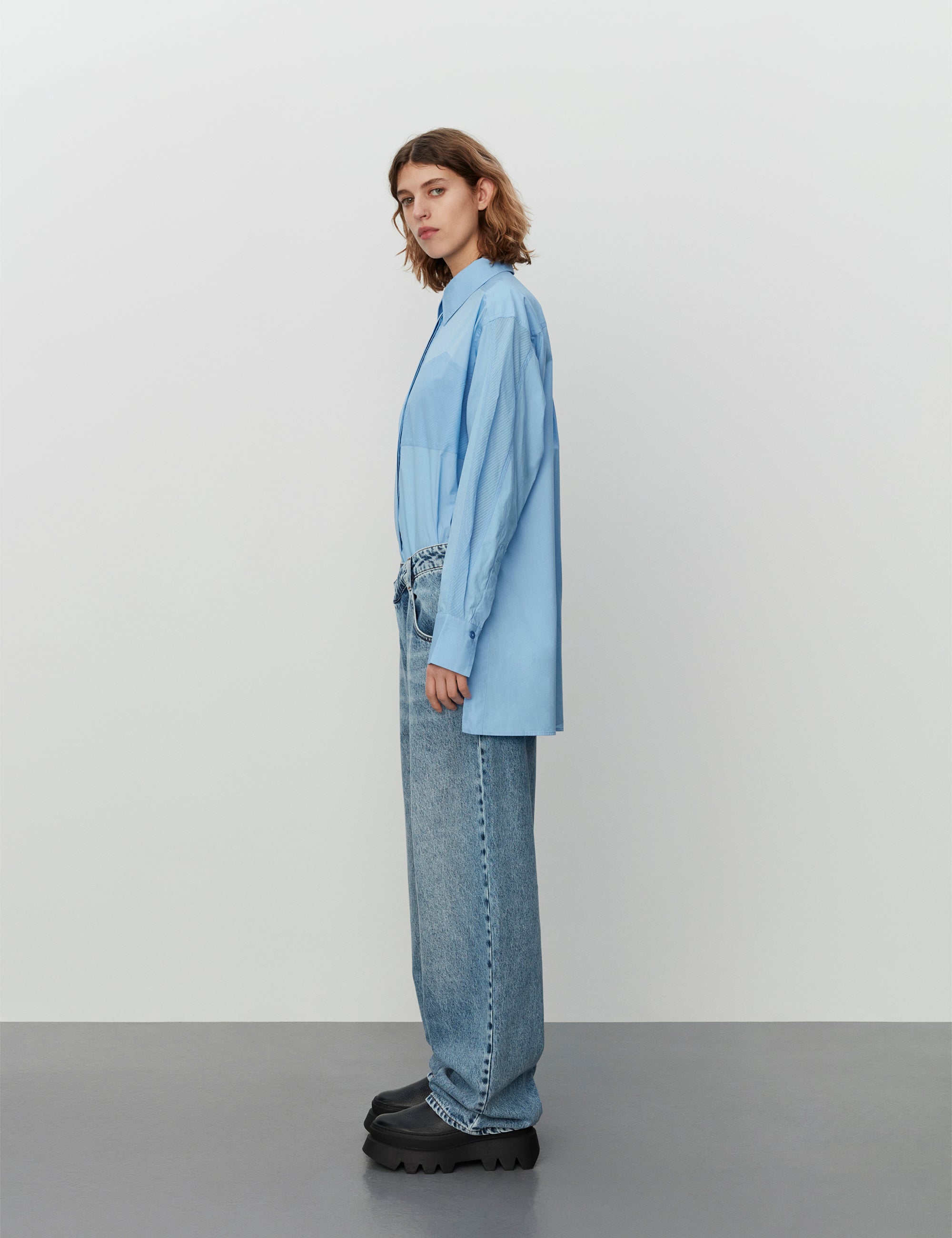 2NDDAY 2ND Fennec TT - Ocean Blue Denim Jeans D022 Light Blue