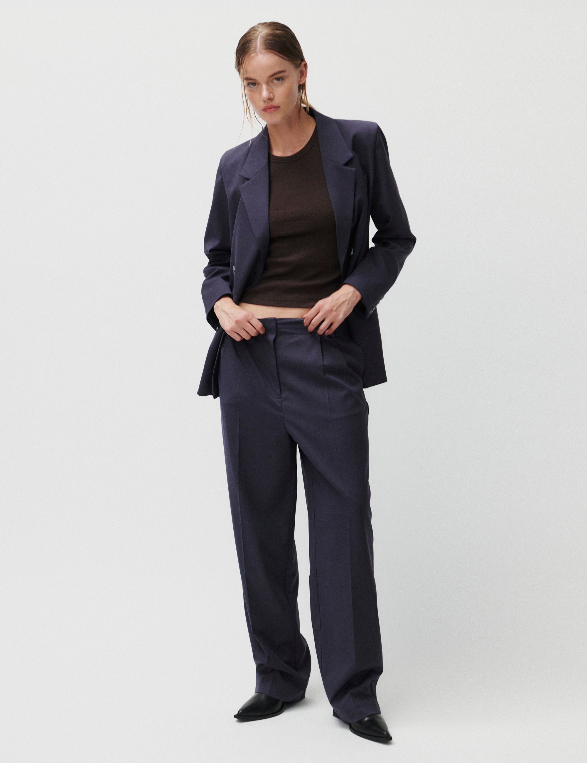 2NDDAY 2ND Herman - Mid weight suiting Blazer 193918 Periscope