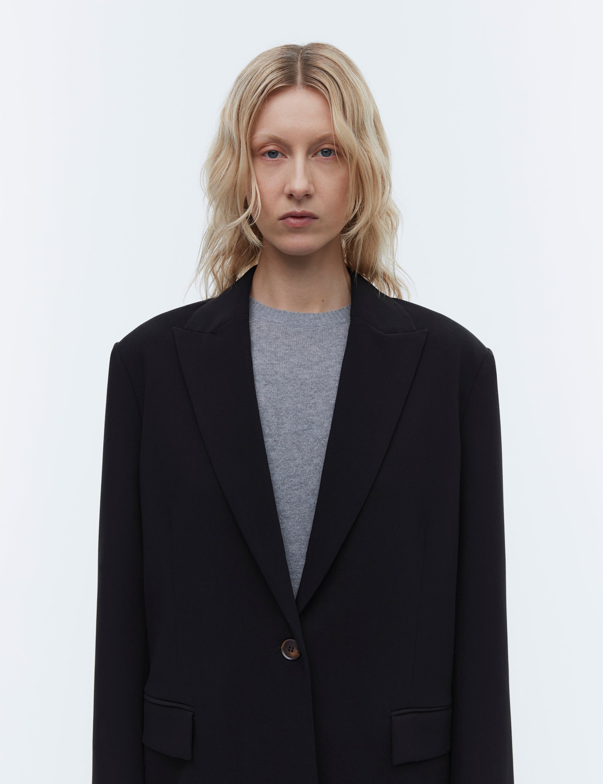 2NDDAY 2ND Janet - Attired Suiting Jacket 194008 Meteorite (Black)