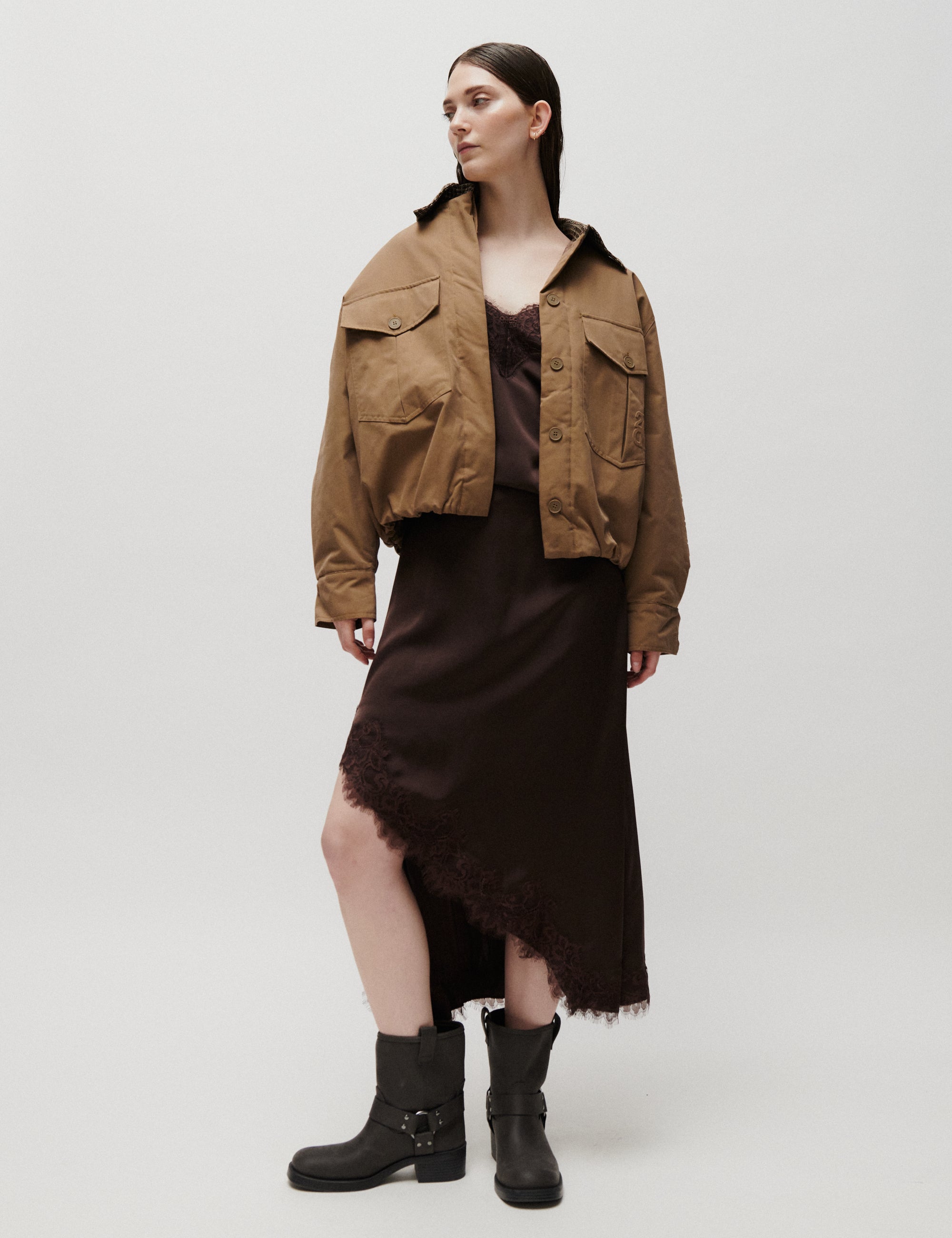 2NDDAY 2ND Juri - Spring Trench - Jacket Jacket 180523 Winter Moss