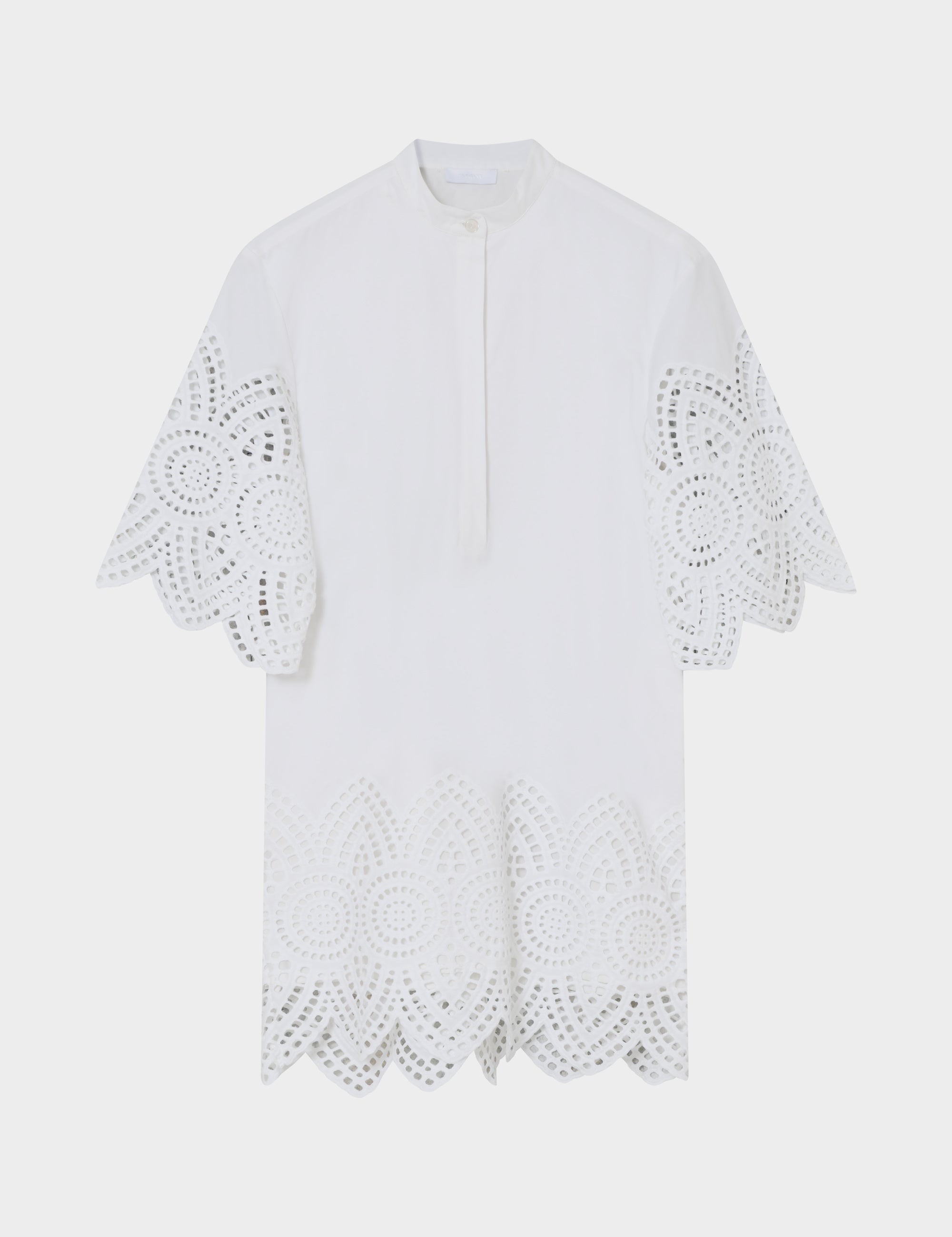 2NDDAY 2ND Kiwa - Poplin Charm Dress 114001 Brilliant White