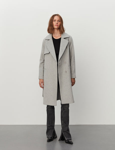 Light grey 2025 winter coat