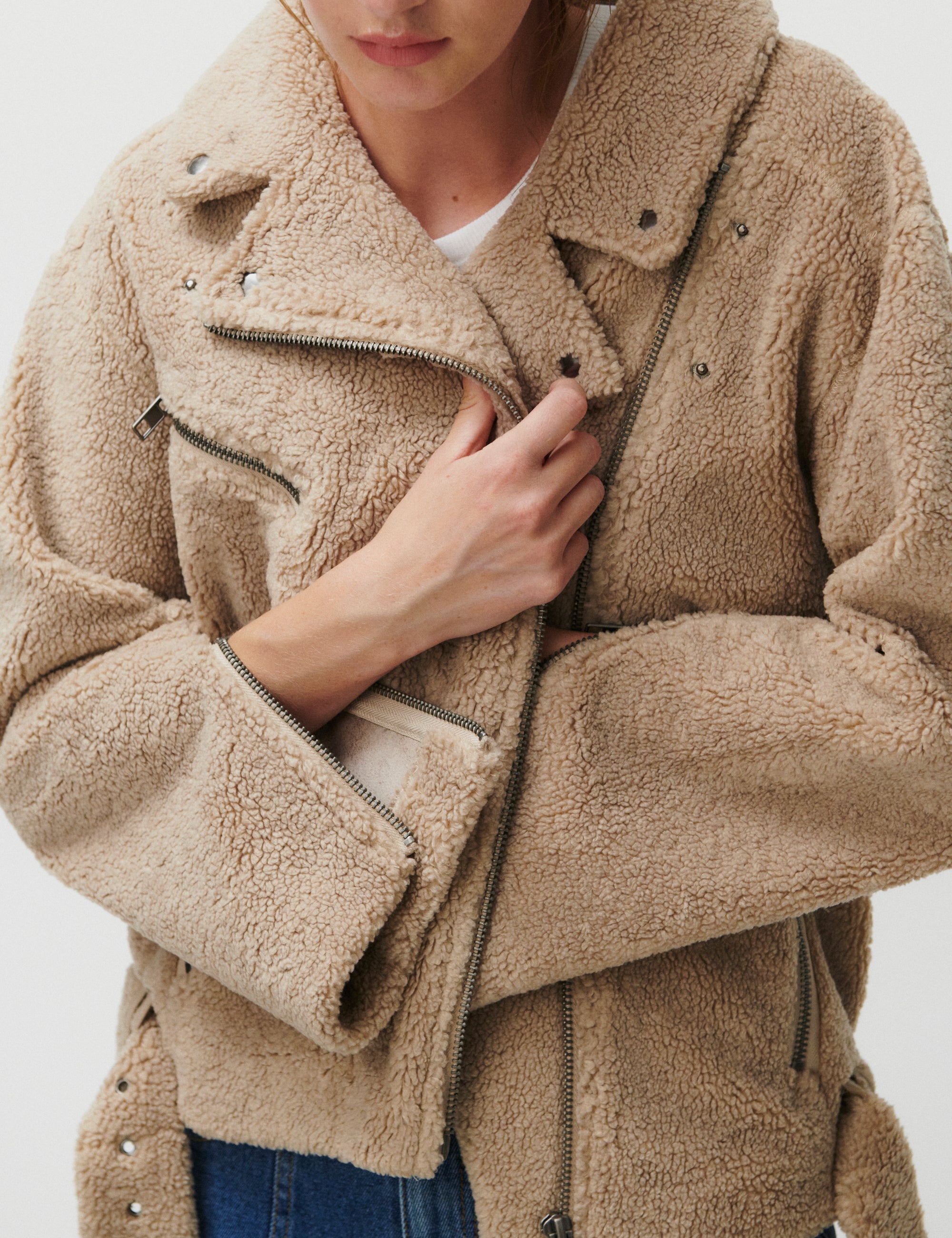 2NDDAY 2ND Lotus - Bonded Fleece Jackets 161305 String