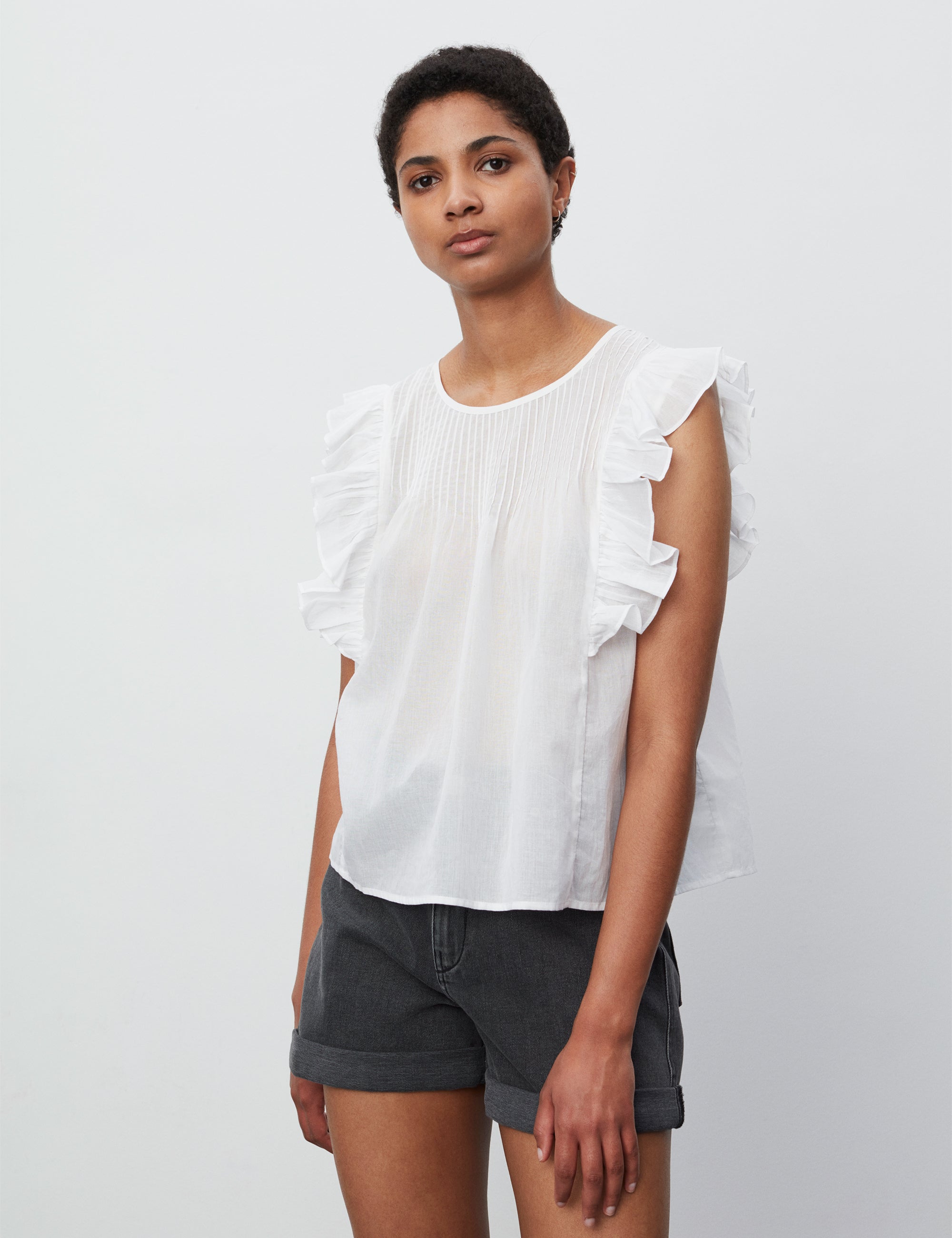 2NDDAY 2ND Martina Shirt Tops & T-Shirts 110601 Bright White