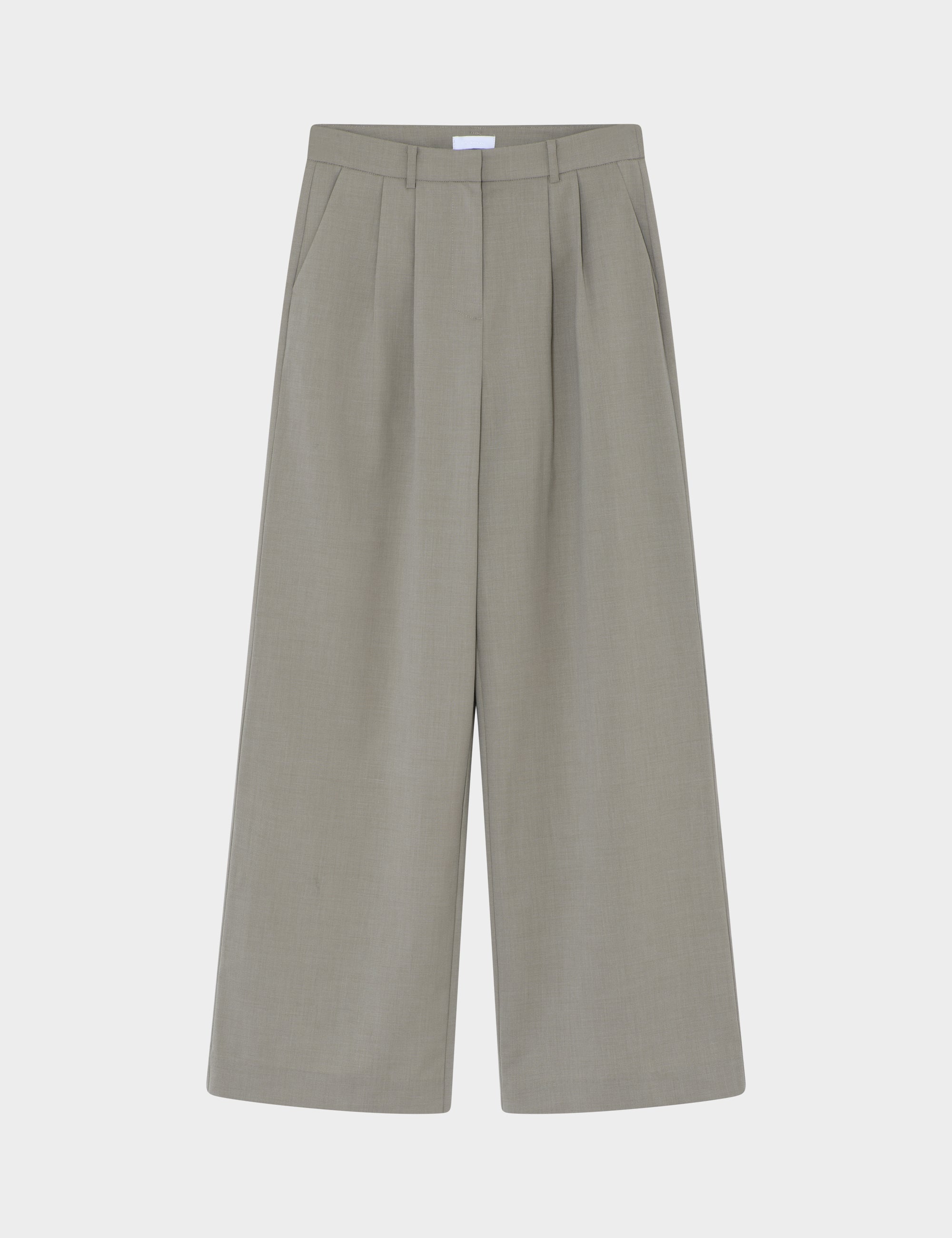 2NDDAY 2ND Mille - Grainy suiting Pants 181112 Walnut