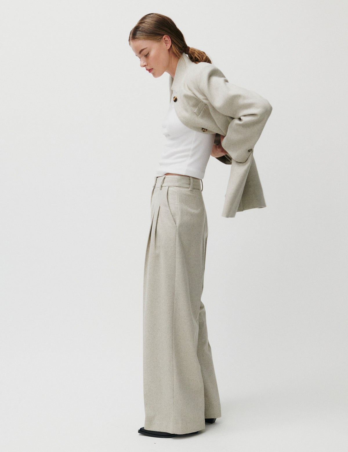 2NDDAY 2ND Mylos - Herringbone Suiting - Pants Pants 161305 String