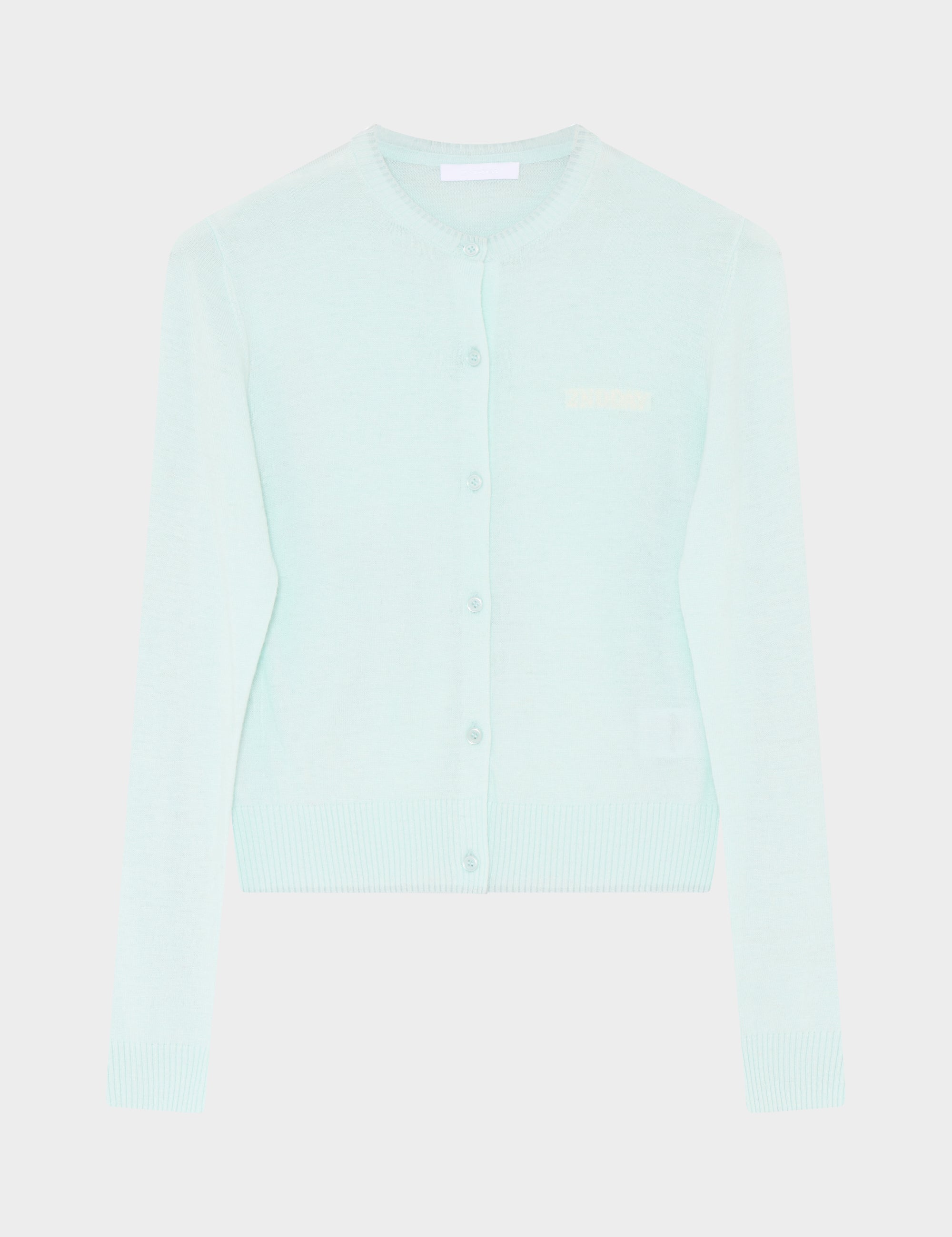 2NDDAY 2ND Vinny - Soft Wool Blend Cardigan 6317 Soothing Sea