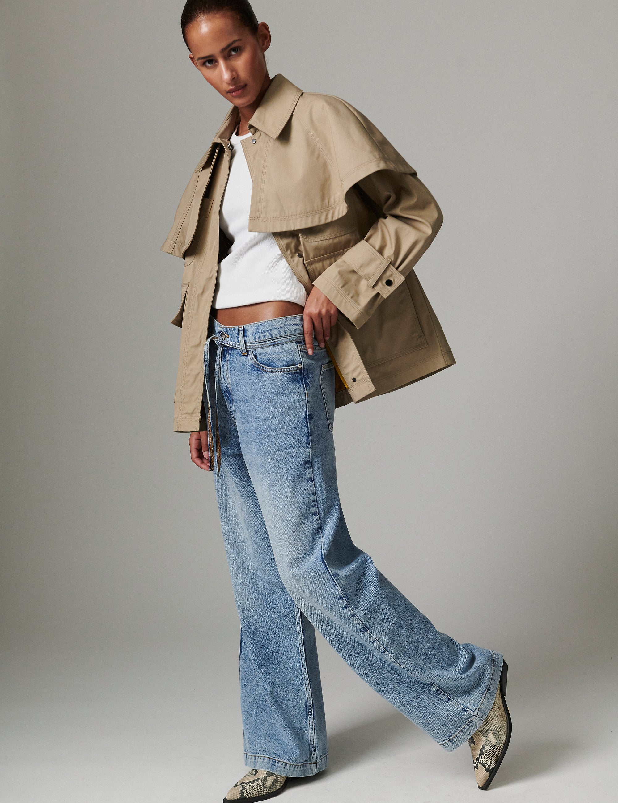 DAY Birger ét Mikkelsen Amira - Heavy Cotton - Jacket Jacket 171109 CHINCHILLA