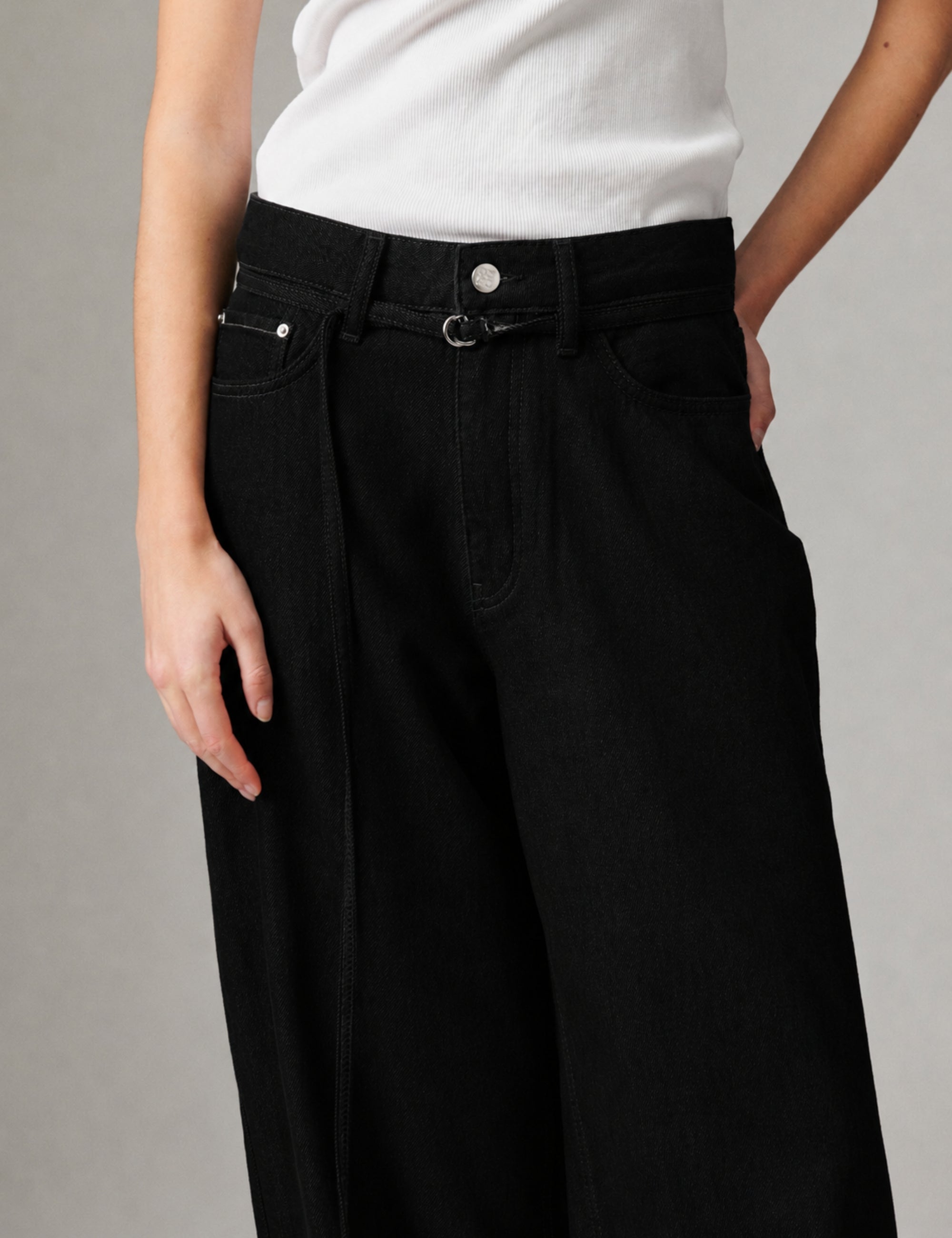 DAY Birger ét Mikkelsen Andi - Black Denim Pants 190303 Black