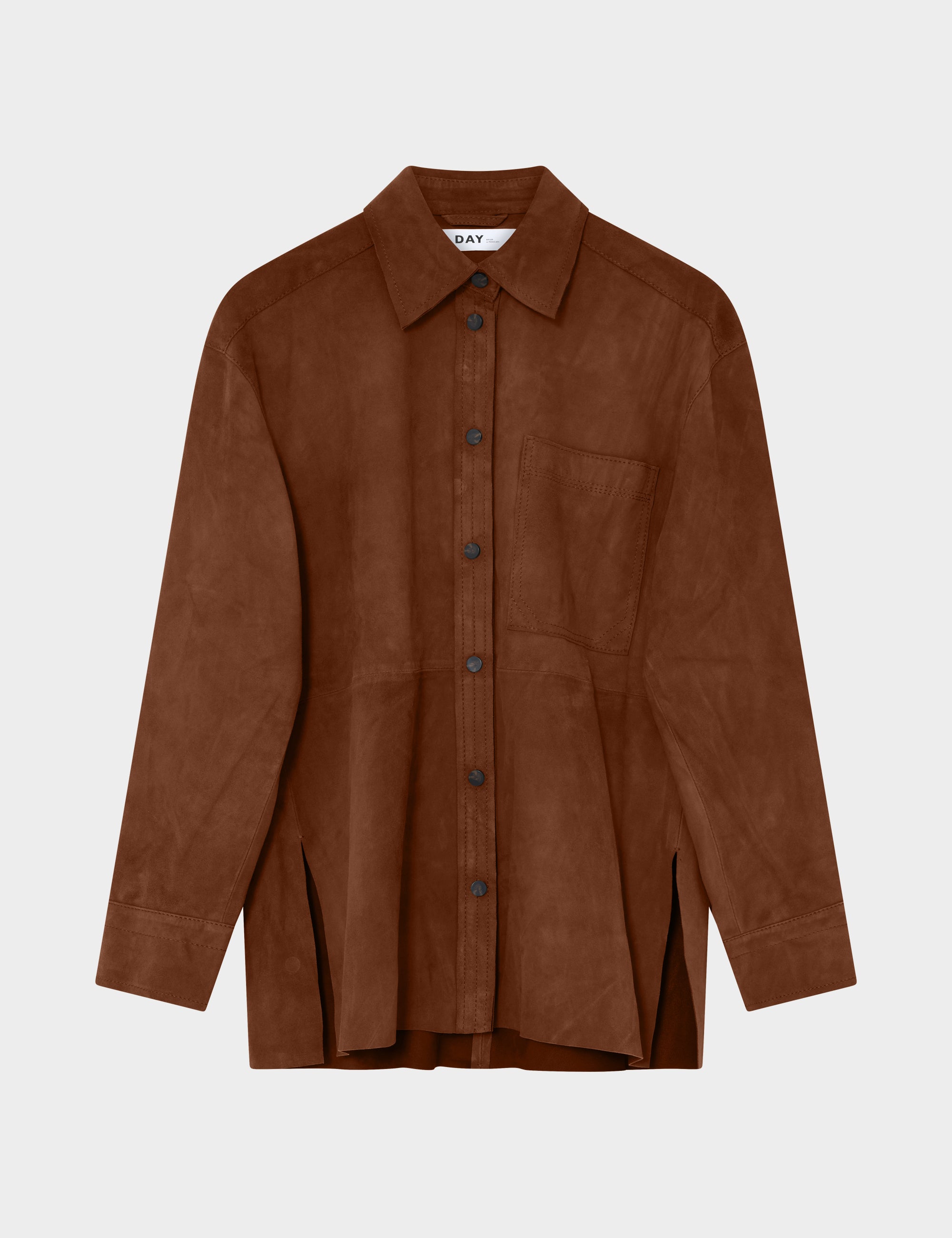 DAY Birger ét Mikkelsen Andreas - Light Suede - Shirt Shirt 181148 CARAMEL CAFE