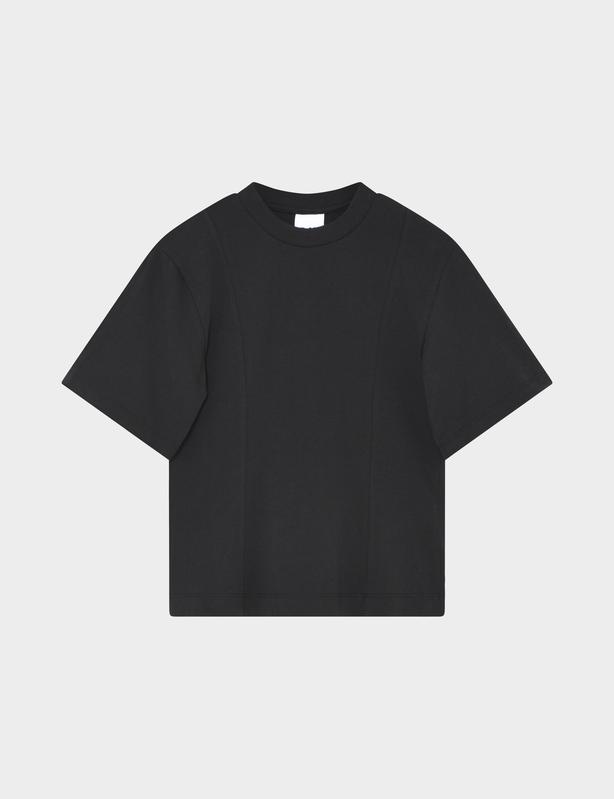 DAY Birger ét Mikkelsen Arsema - Heavy Jersey Tops & T-Shirts 190303 BLACK