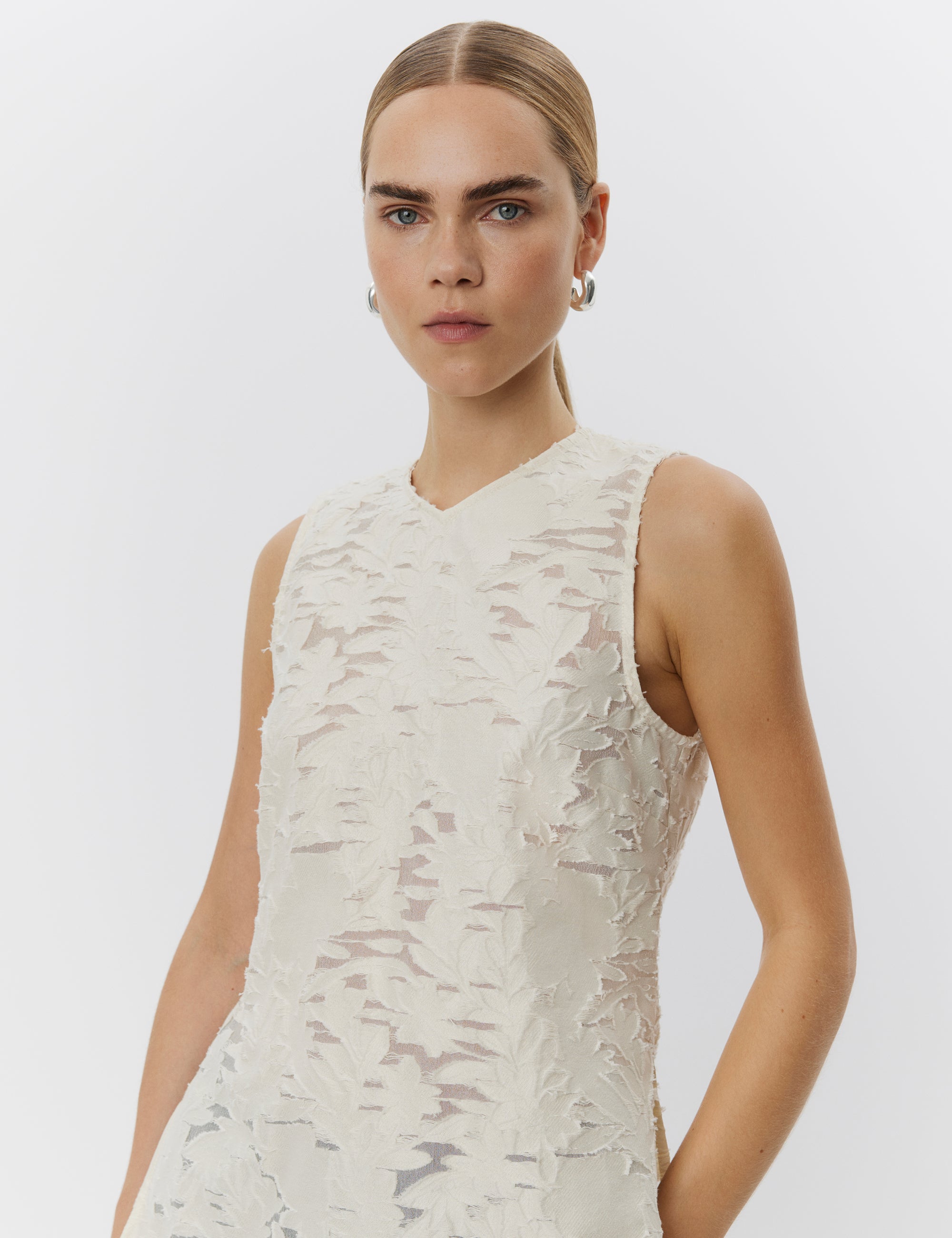 DAY Birger ét Mikkelsen Ash - Refined structure Tops & T-Shirts 120110 Pistachio Shell