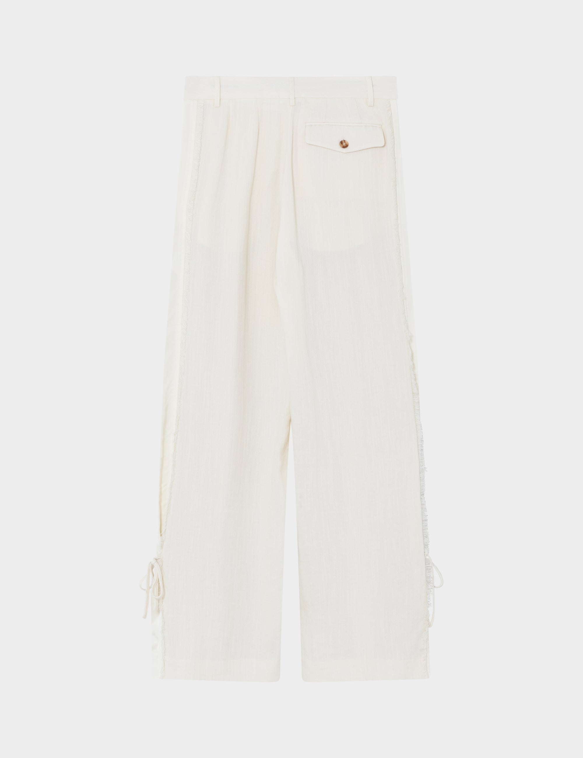 DAY Birger ét Mikkelsen Belle - Contrast Linen Pants 110605 JET STREAM