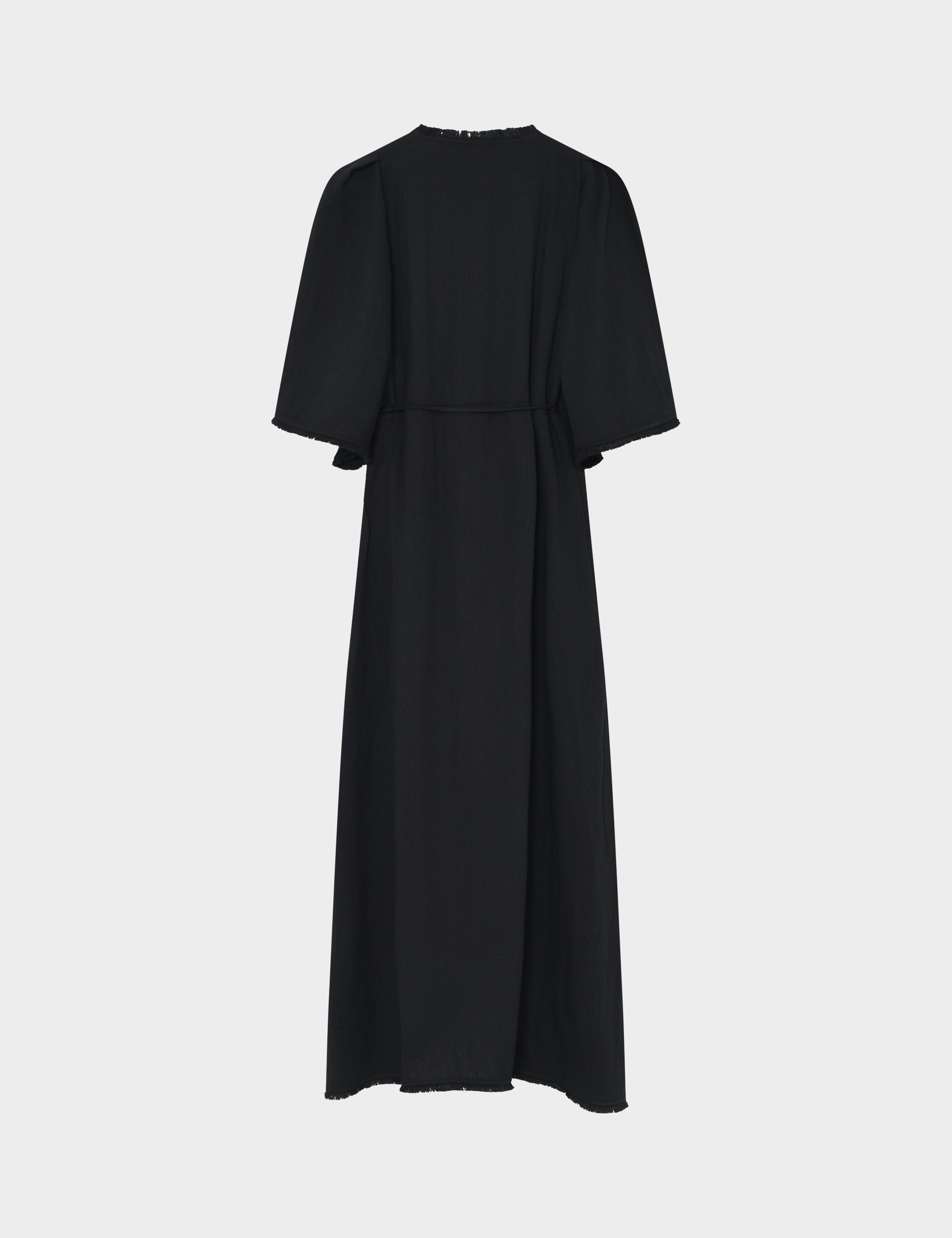 DAY Birger ét Mikkelsen Camilla - Contrast Linen Dress 190303 BLACK