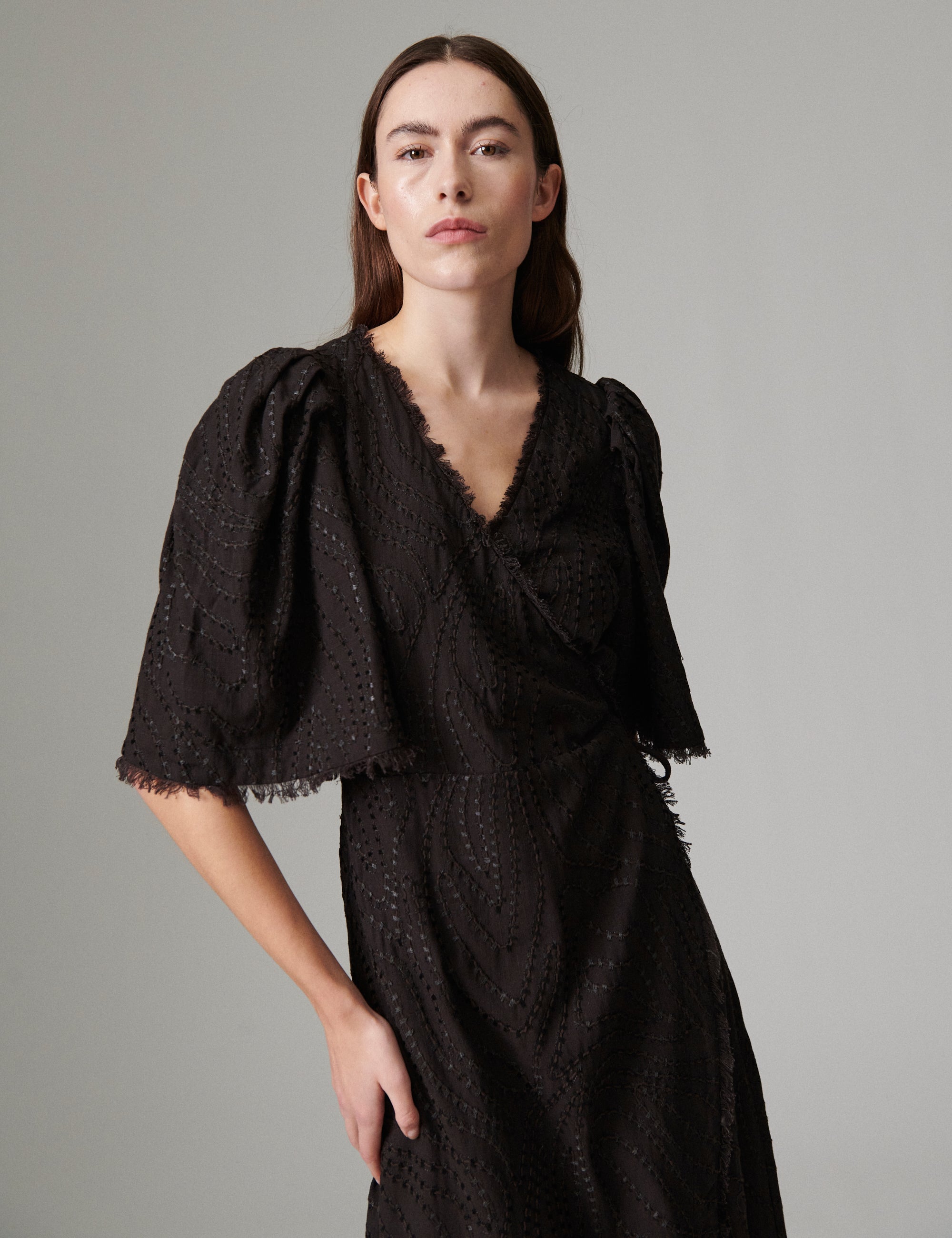 DAY Birger ét Mikkelsen Camilla - Day Kantha - Dress Dress 10037 Coffee Bean