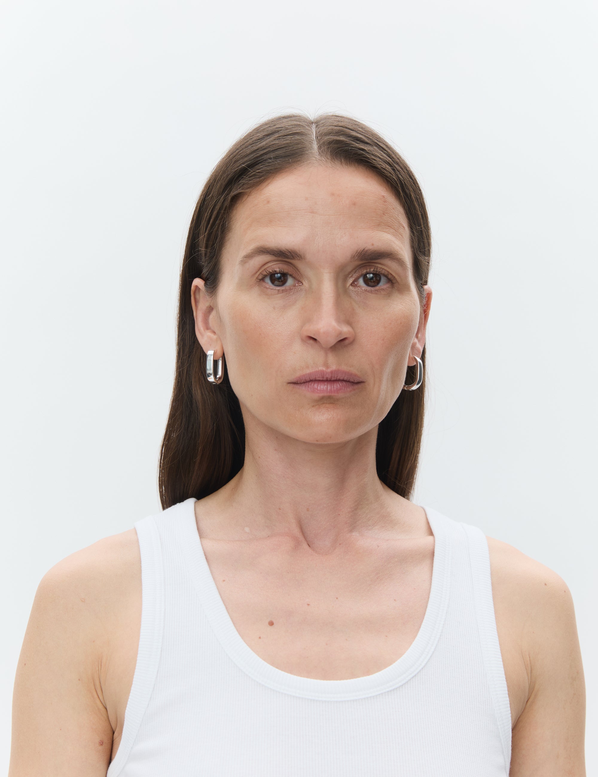 DAY Birger ét Mikkelsen Camilo - Classic Rib RD Tops & T-Shirts 110601 BRIGHT WHITE