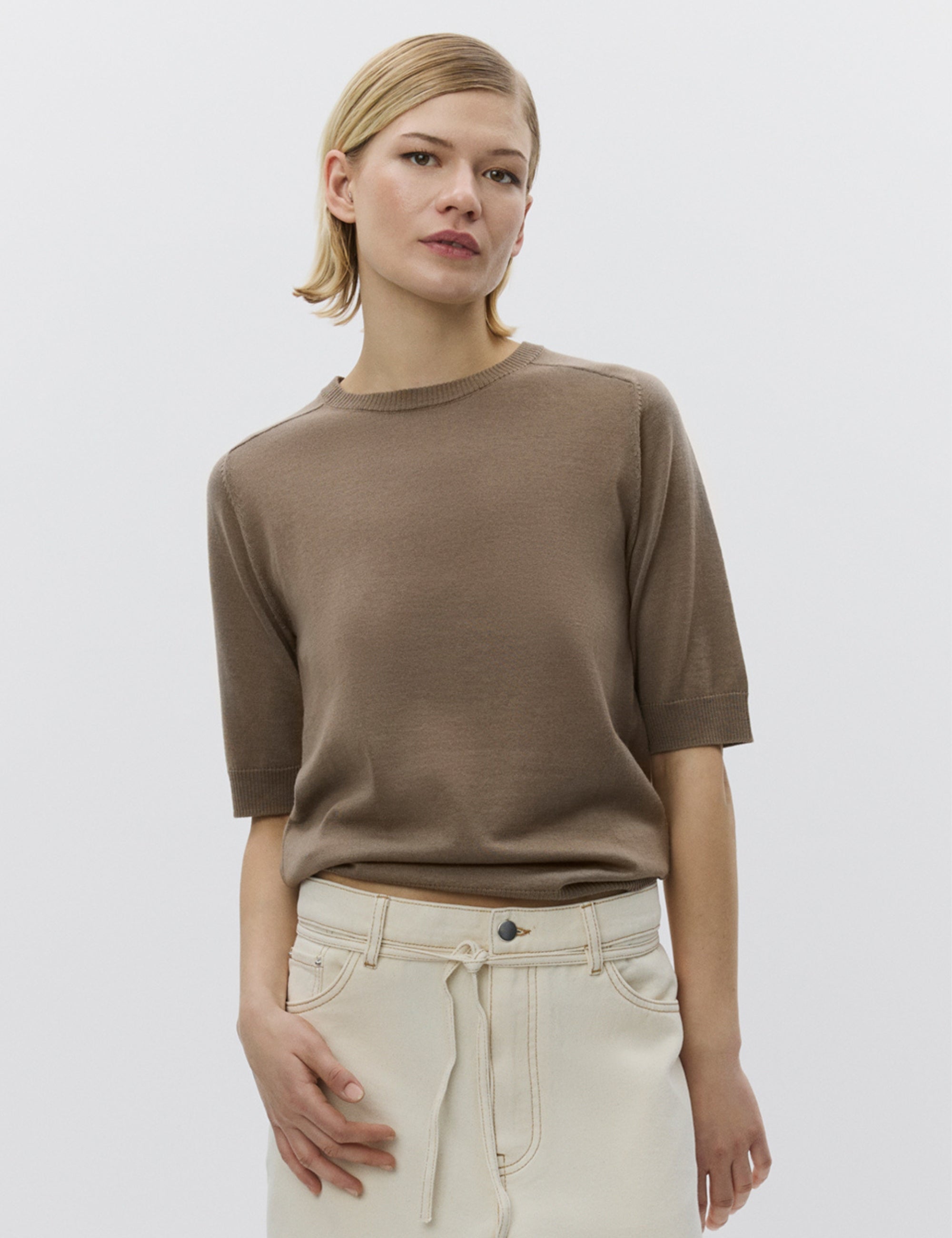 DAY Birger ét Mikkelsen Carolina - Daily Elements Pullover 10056 Camel