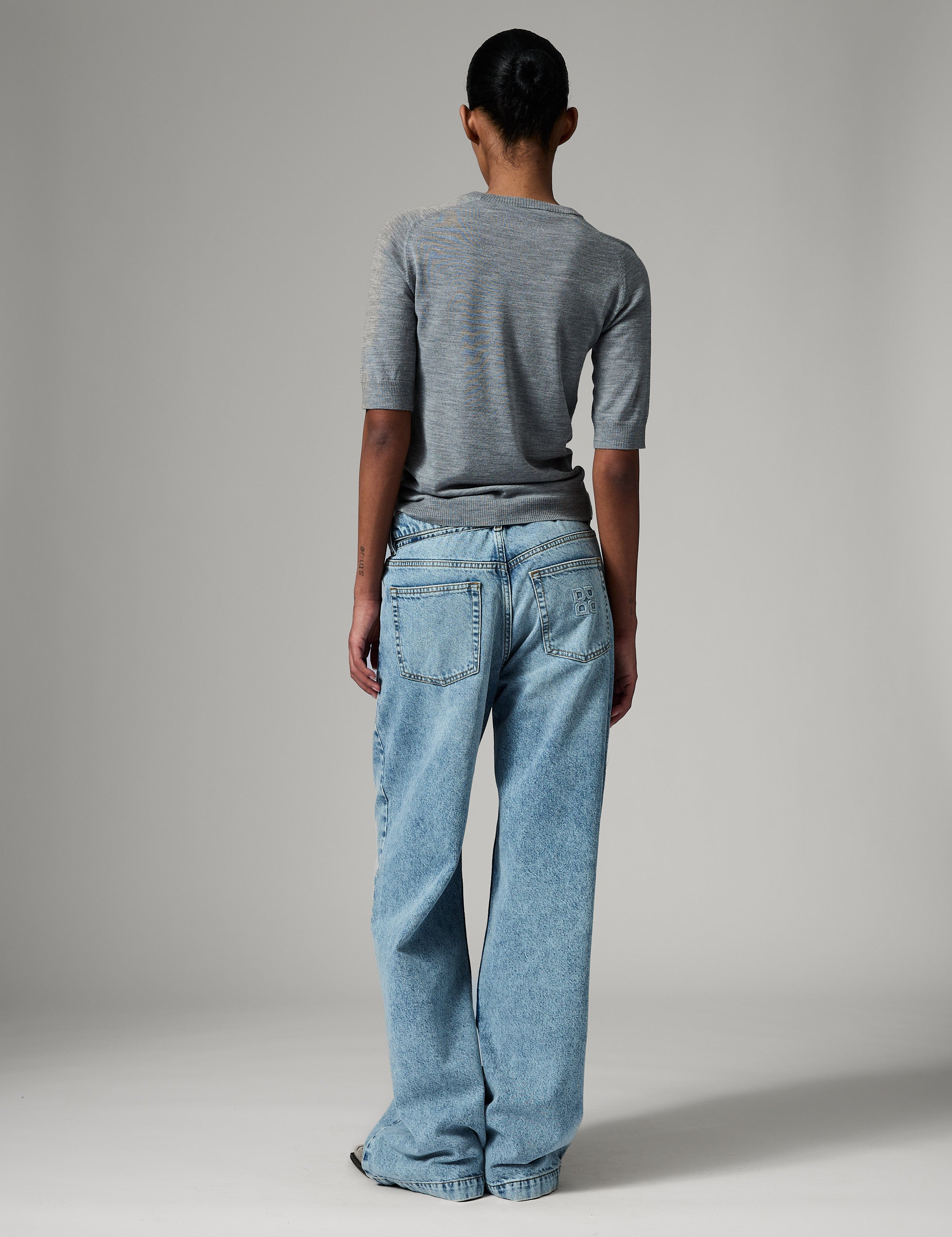 DAY Birger ét Mikkelsen Carolina - Daily Elements Pullover 500006 Medium Grey Melange
