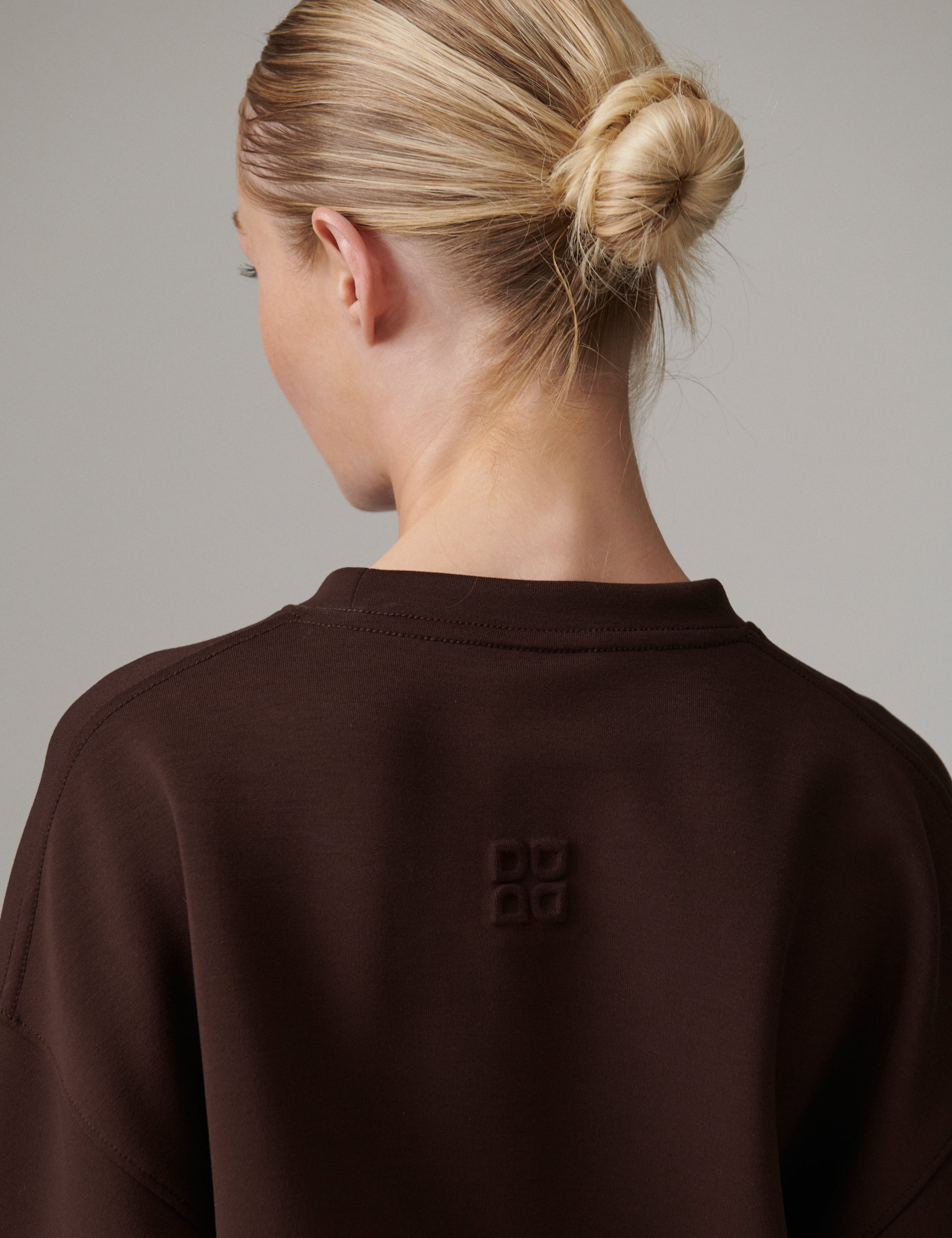 DAY Birger ét Mikkelsen DAYCrewa - Scuba - Sweatshirt Sweatshirt 190915 Coffee Bean