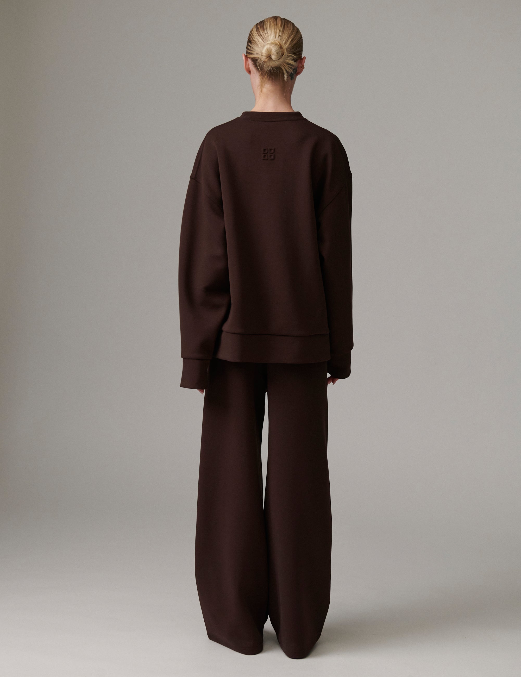 DAY Birger ét Mikkelsen DAYCrewa - Scuba - Sweatshirt Sweatshirt 190915 Coffee Bean
