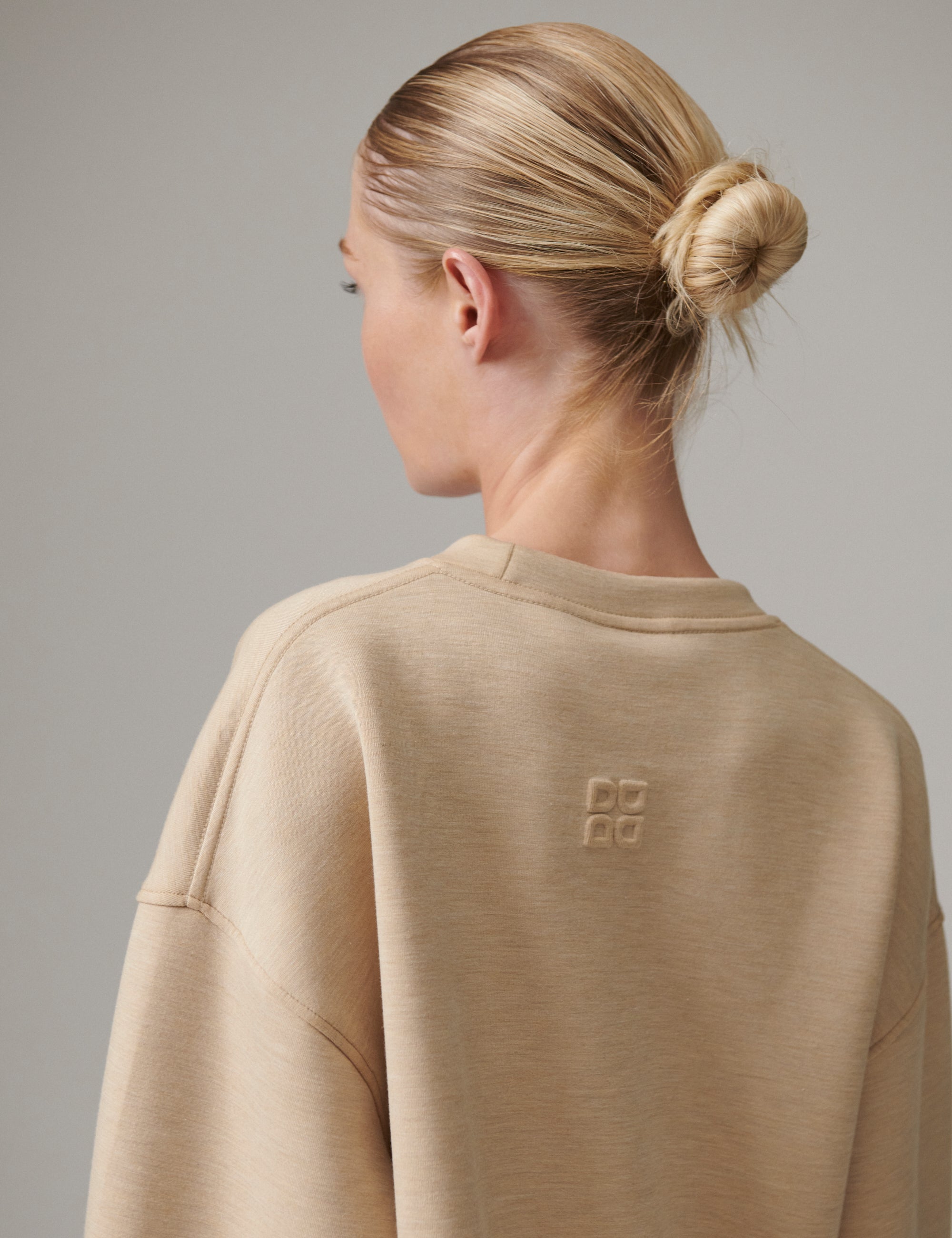 DAY Birger ét Mikkelsen DAYCrewa - Scuba - Sweatshirt Sweatshirt 500001 Beige Melange