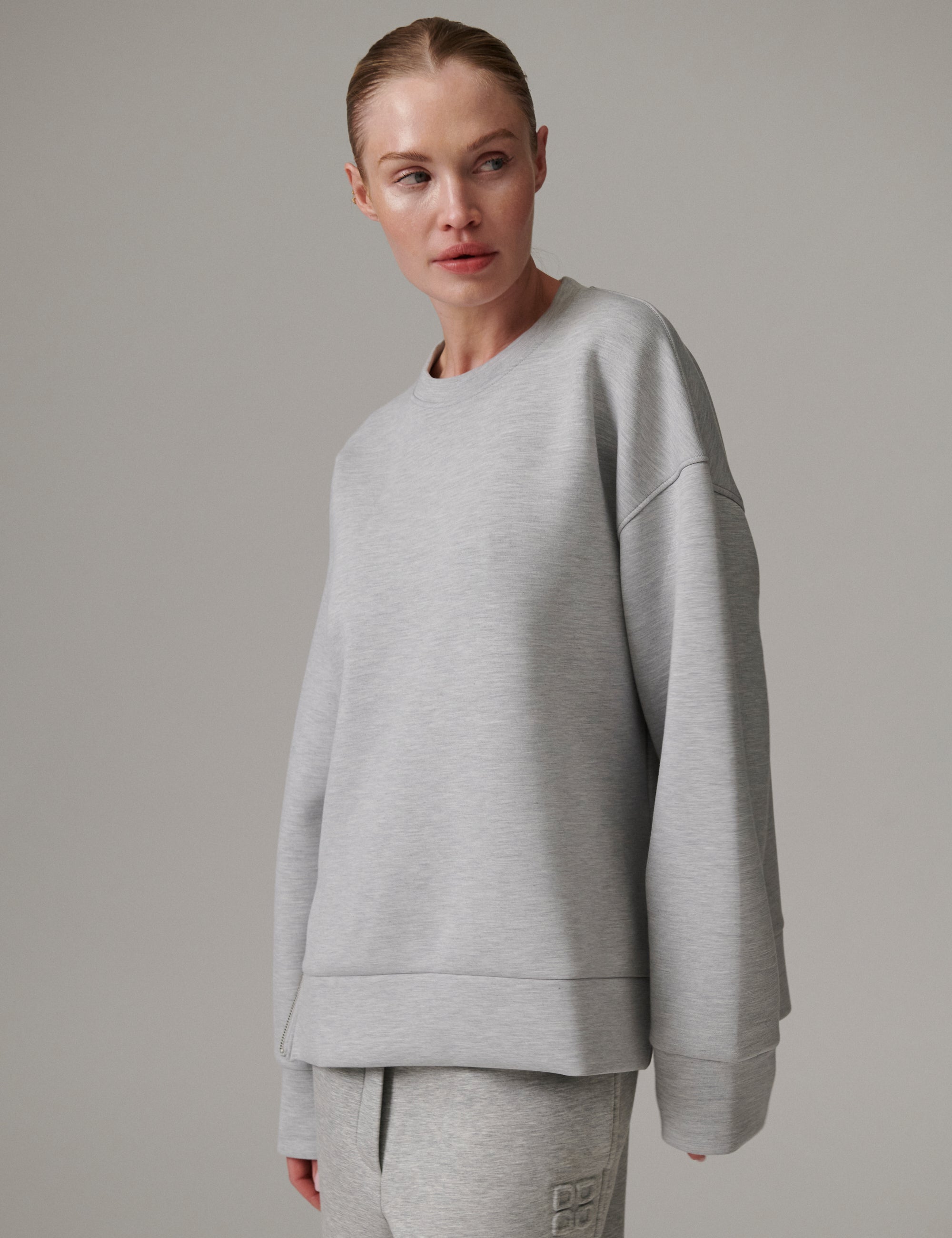 DAY Birger ét Mikkelsen DAYCrewa - Scuba - Sweatshirt Sweatshirt 500056 Grey Melange