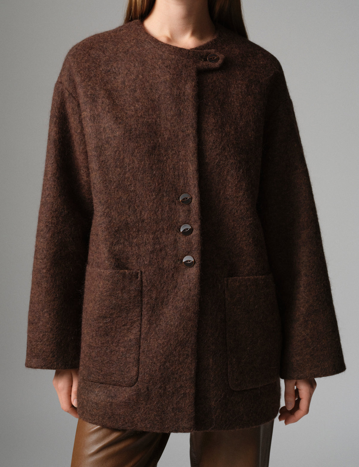 DAY Birger ét Mikkelsen DAYMille - Mohair Wool - Jacket Jacket 191018 Ganache