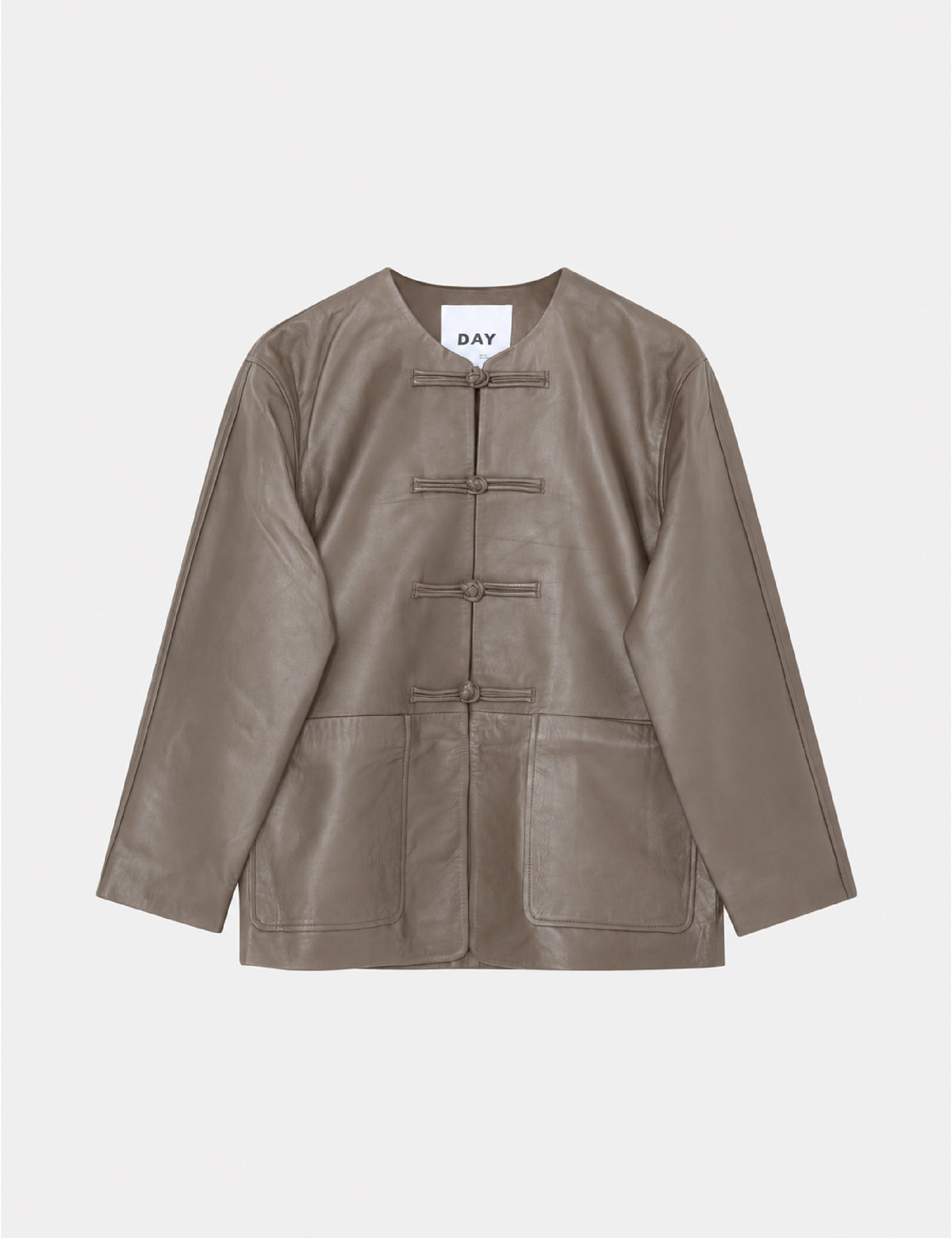 DAY Birger ét Mikkelsen DAYSiaa - Soft Lamb Leather - Jacket Jacket 181112 Walnut