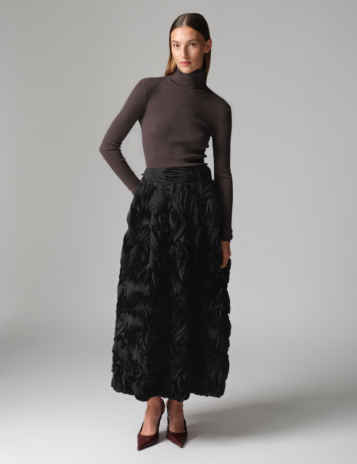 DAY Birger ét Mikkelsen DAYSierra - Daily Elements - Pullover Pullover 191110 CHOCOLATE PLUM