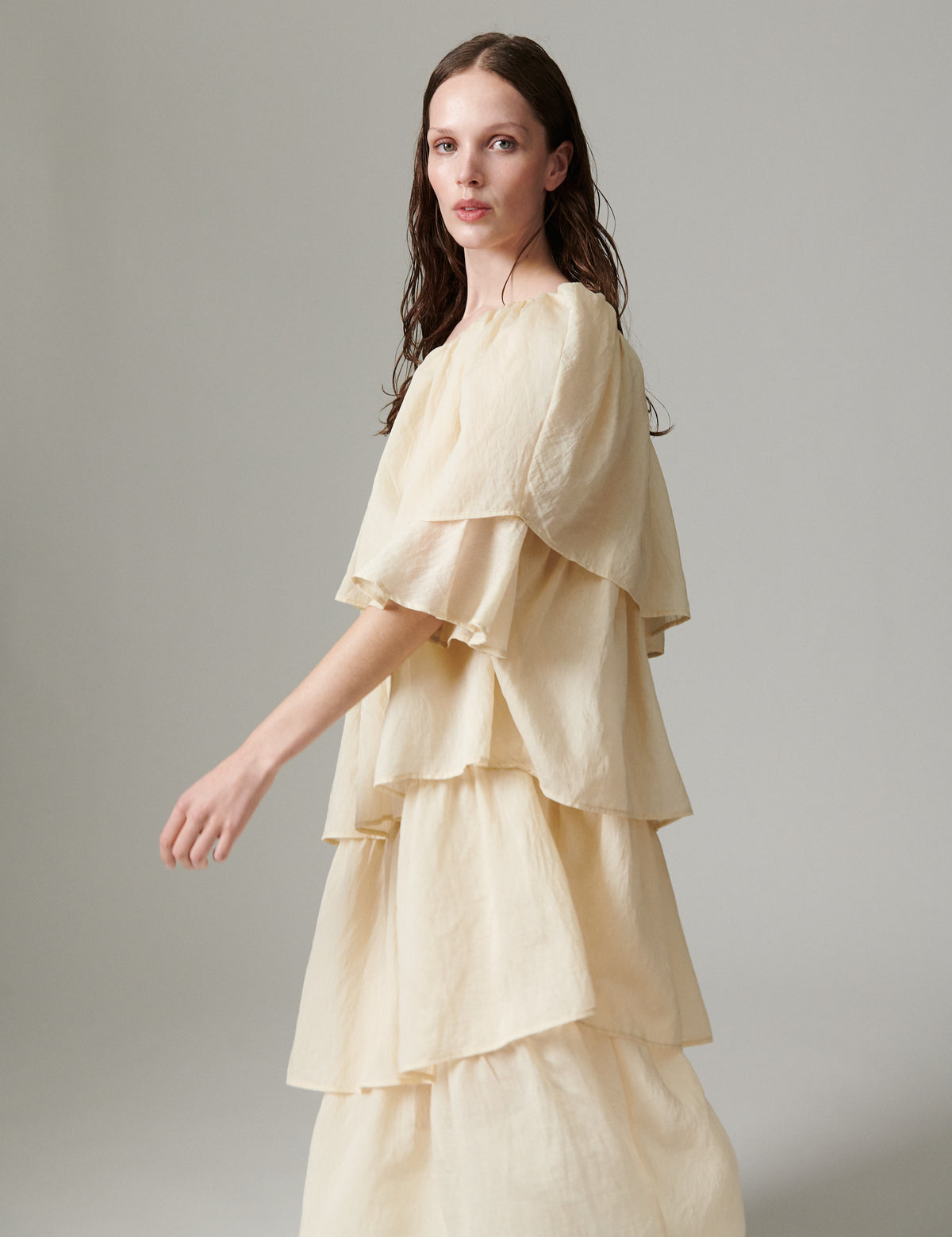 DAY Birger ét Mikkelsen DAYTobba - Linen Tento - Dress Dress 131105 BROWN RICE