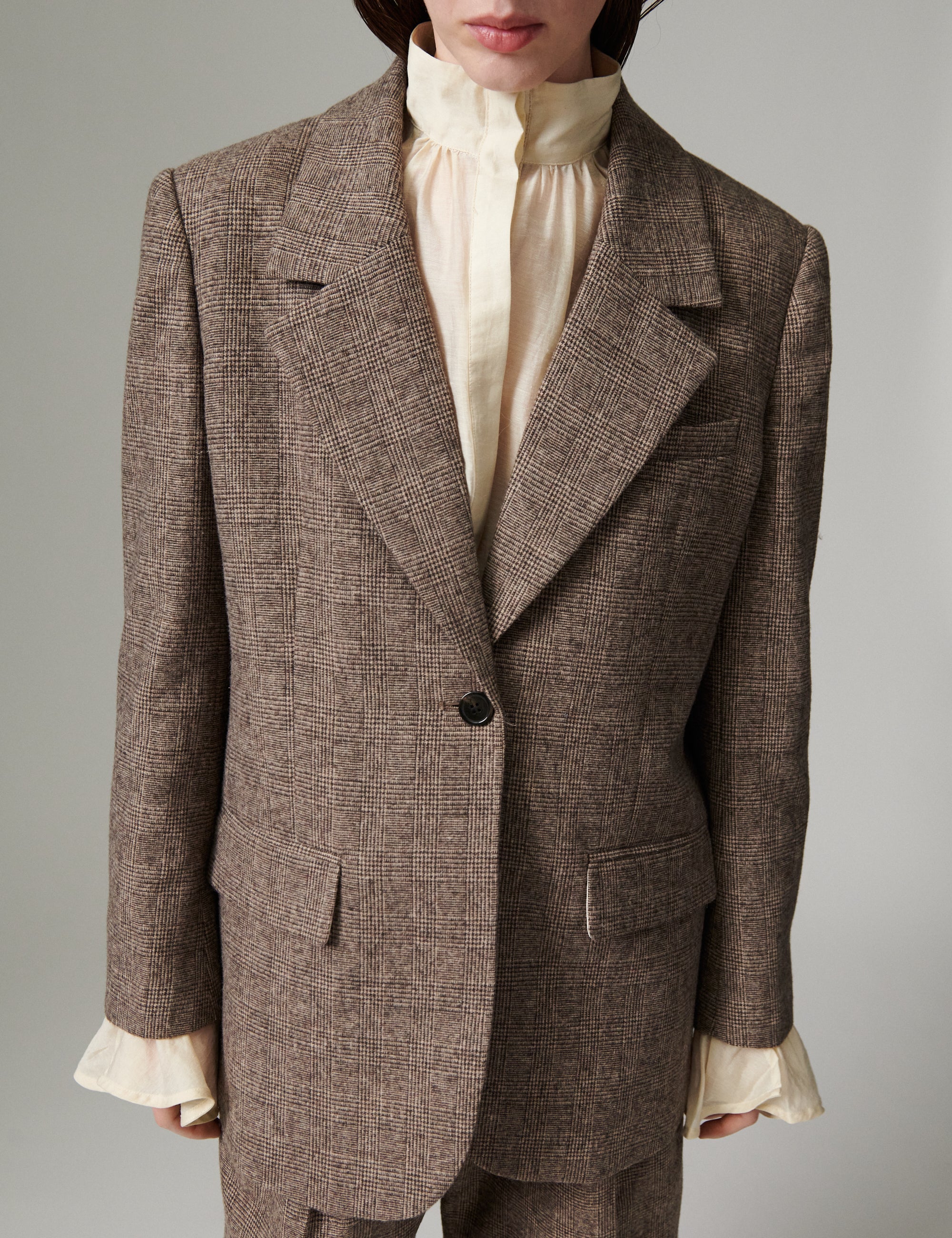 DAY Birger ét Mikkelsen DAYWales - Tartan - Blazer Blazer 900011 Brown Check