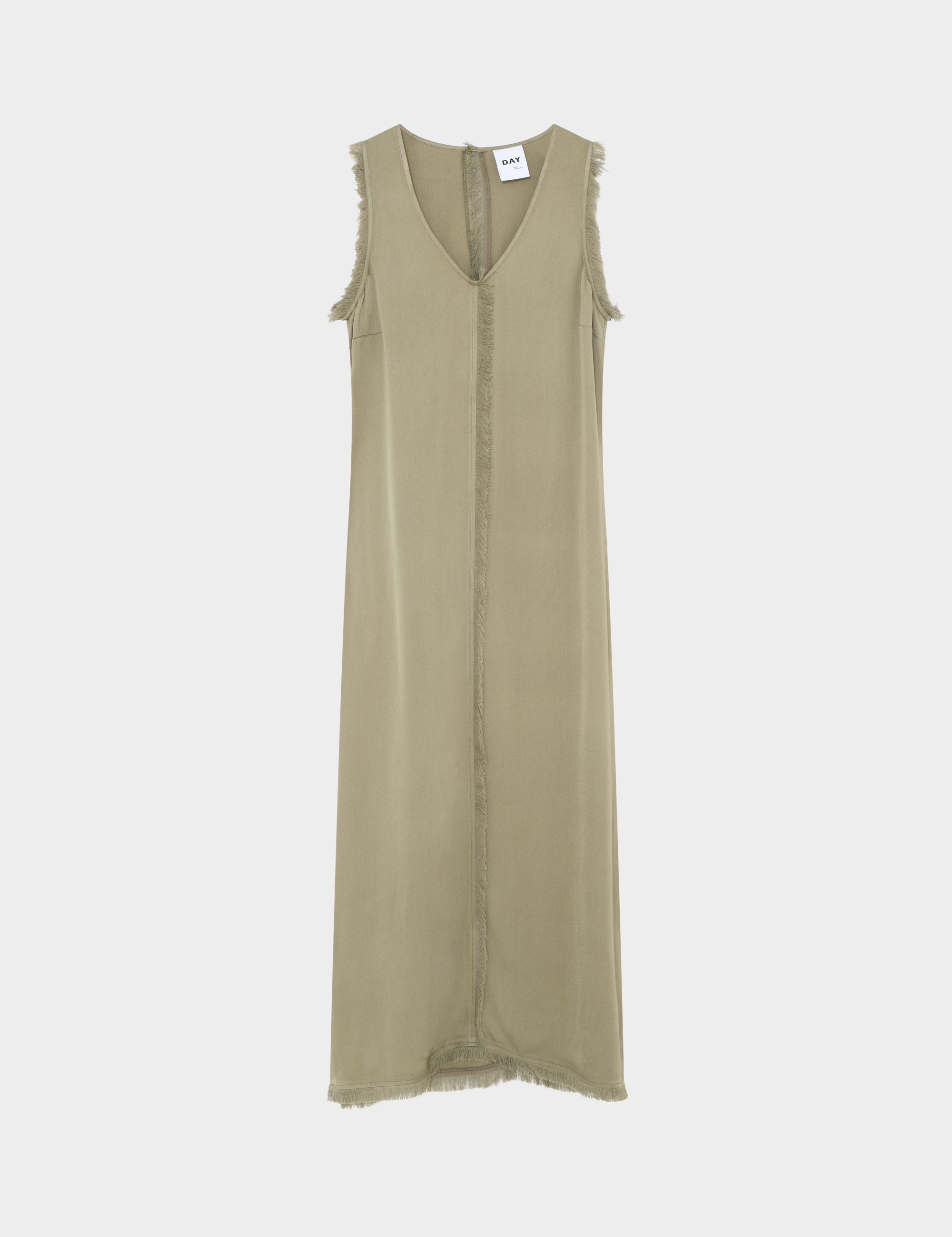 DAY Birger ét Mikkelsen Dasha - Matte Crepe Dress 500147 SAGE KHAKI