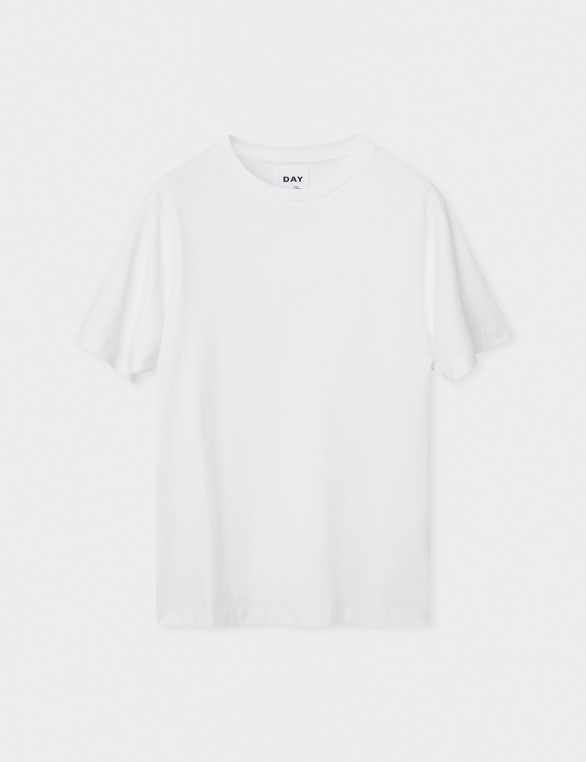 DAY Birger ét Mikkelsen Drew - Heavy Jersey Tops & T-Shirts 110601 Bright White