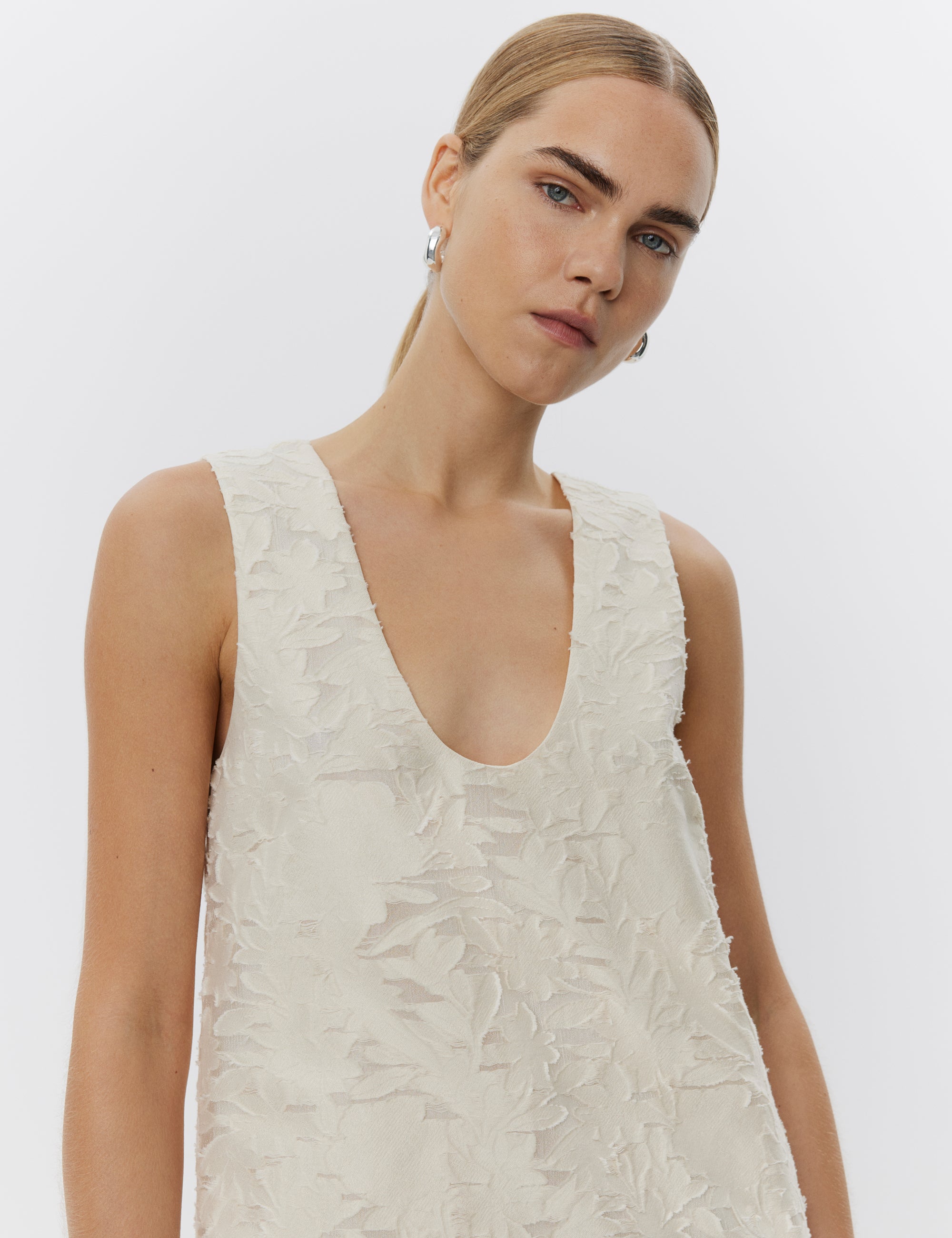 DAY Birger ét Mikkelsen Durant - Refined structure Dress 120110 Pistachio Shell