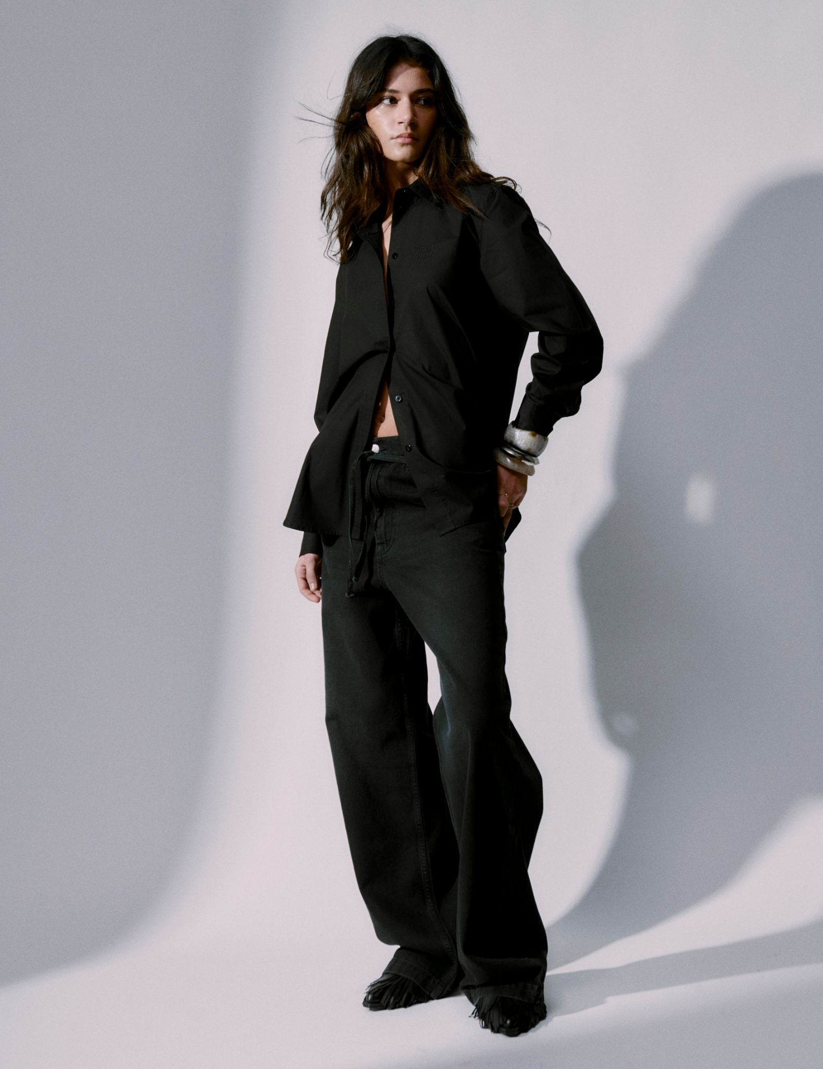 DAY Birger ét Mikkelsen Elijah - Black Denim Pants 190303 Black