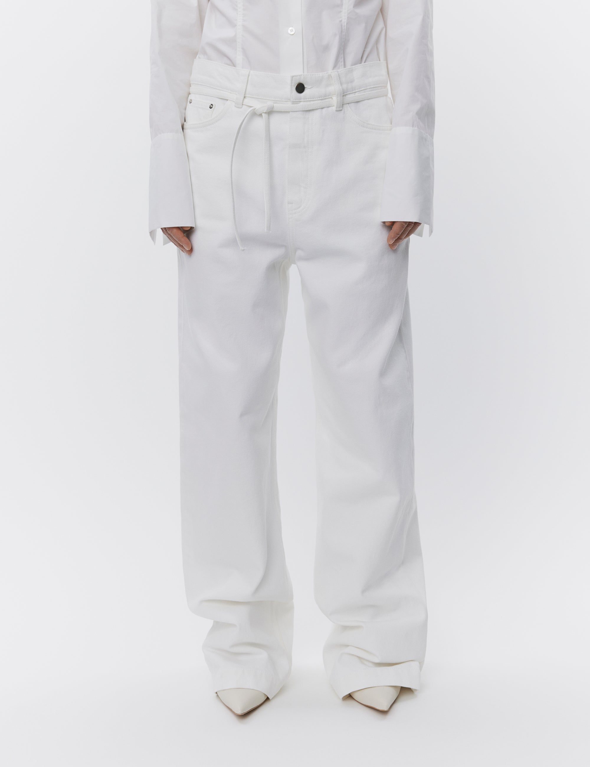 DAY Birger ét Mikkelsen Elijah - Winter White Denim Jeans 110601 BRIGHT WHITE