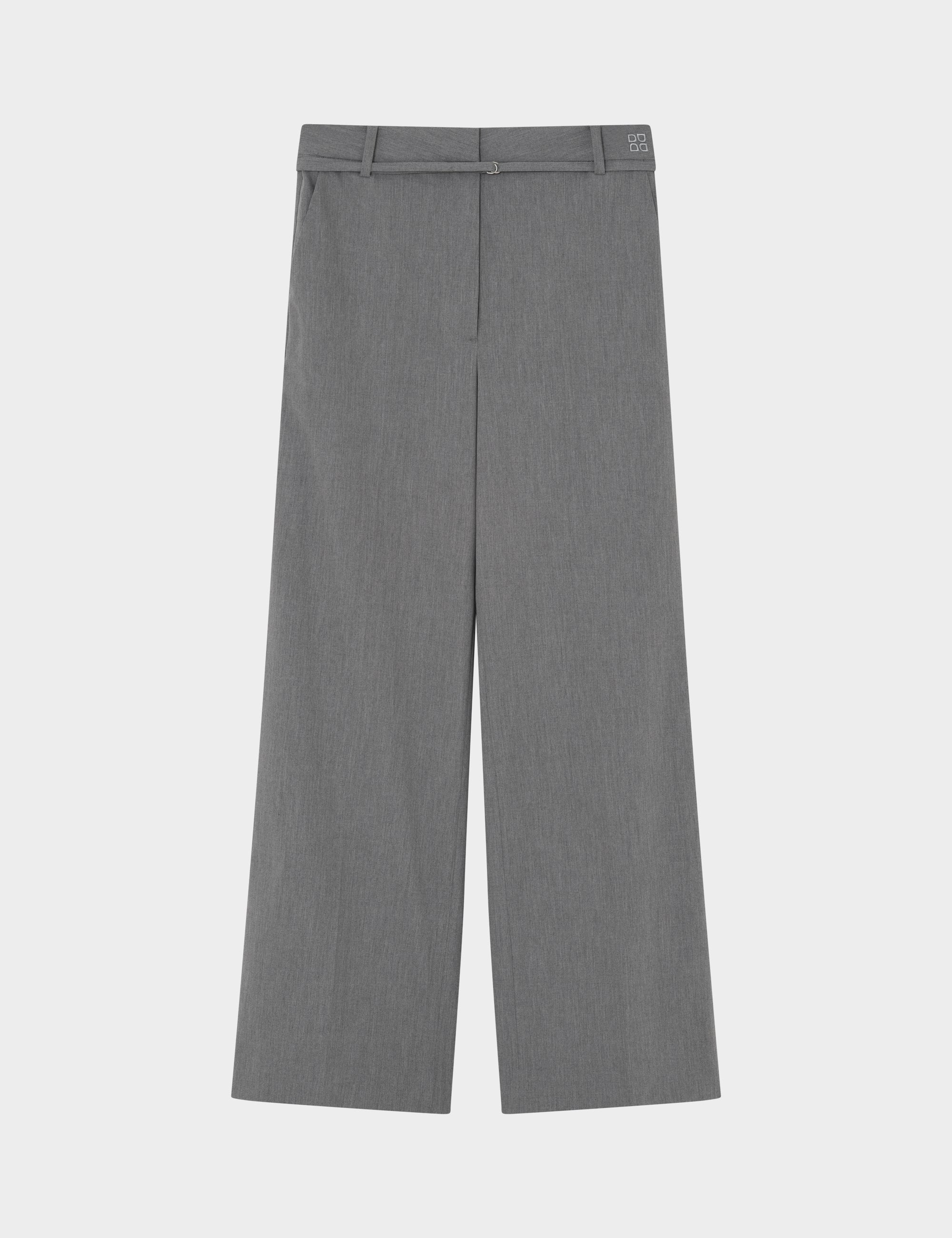 DAY Birger ét Mikkelsen Elina - Classic Gab Pants 500006 Medium Grey Melange
