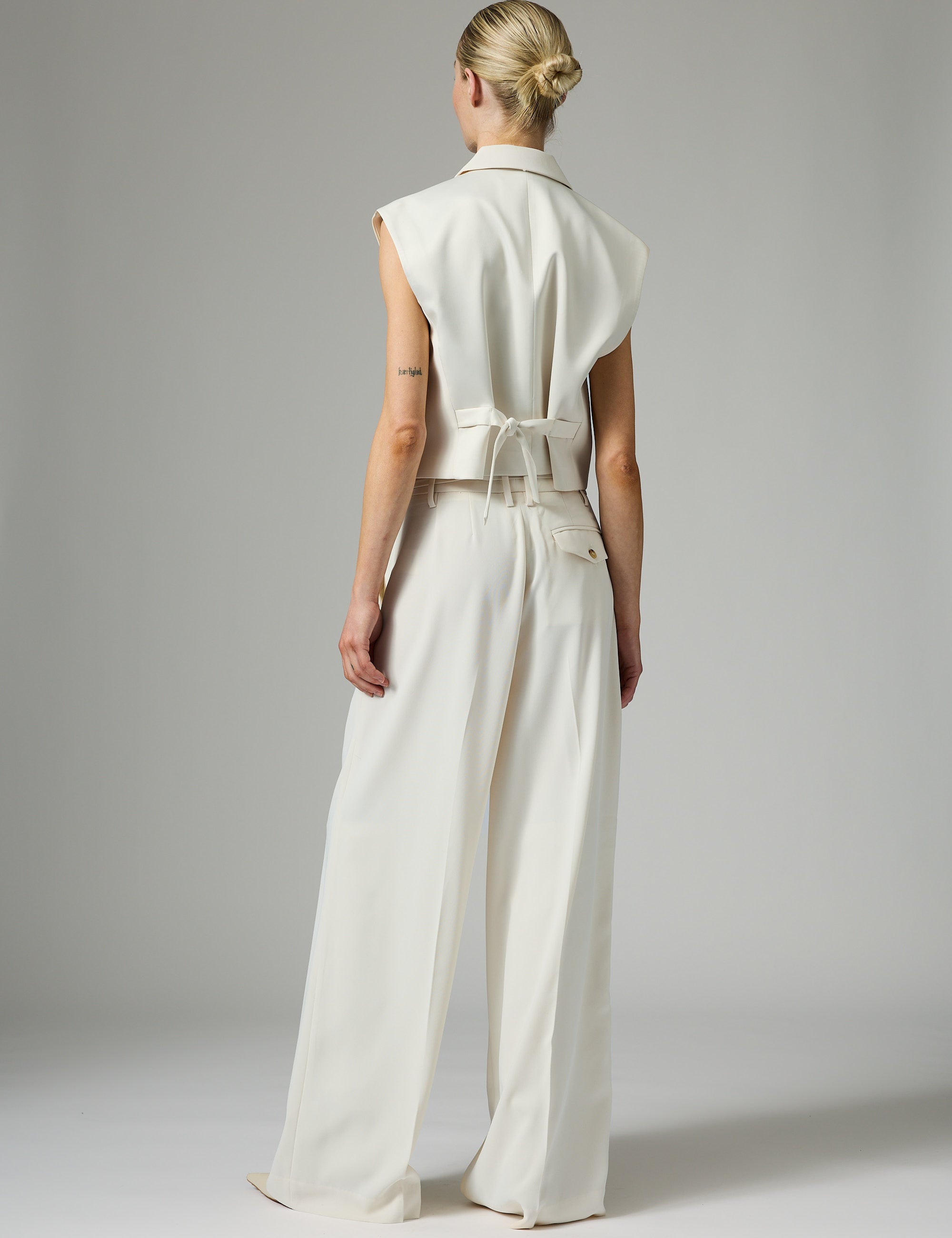 DAY Birger ét Mikkelsen Elina - Classic Gabardine - Pants Pants 01002 Ivory Shade