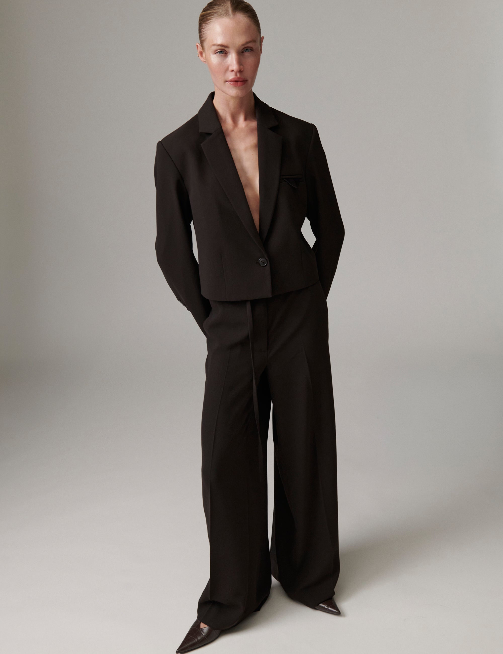 DAY Birger ét Mikkelsen Elina - Classic Gabardine - Pants Pants 191018 Ganache