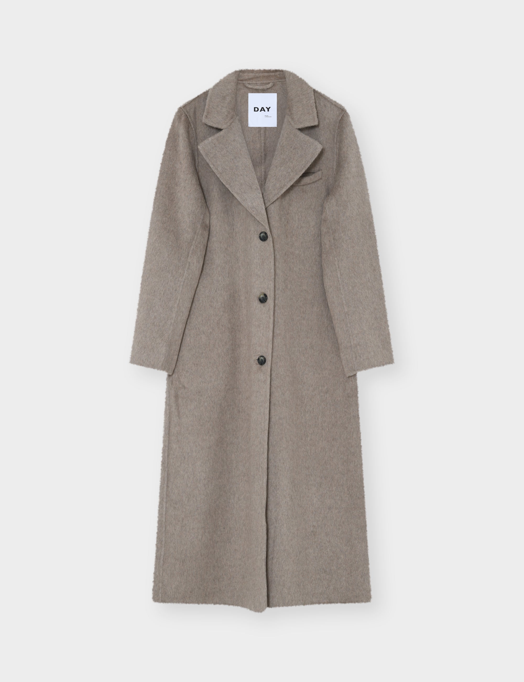 DAY Birger ét Mikkelsen Gloria - Double Faced Wool Coat 500001 BEIGE MELANGE