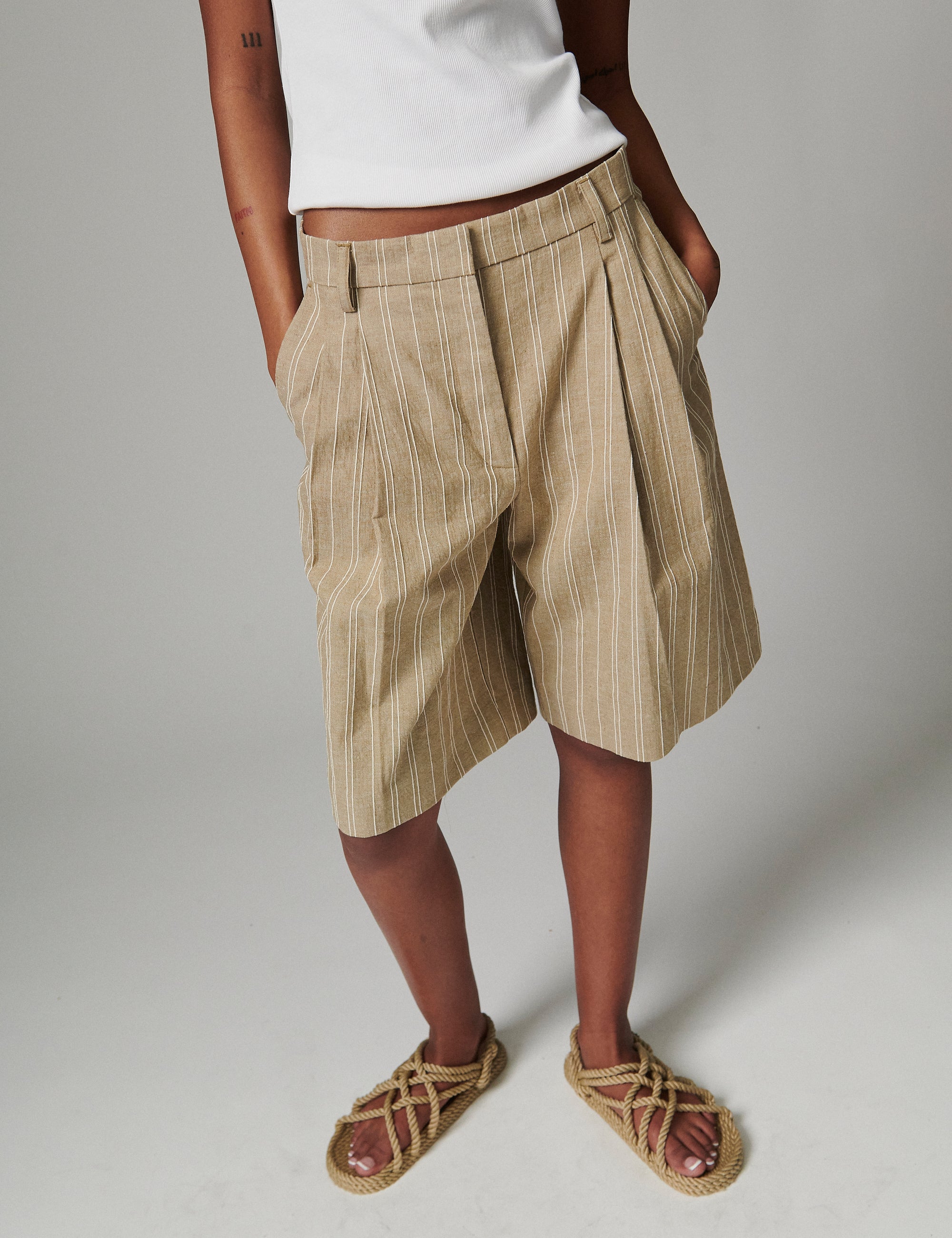 DAY Birger ét Mikkelsen Gordon - Linen Threads Shorts 170630 TREE HOUSE