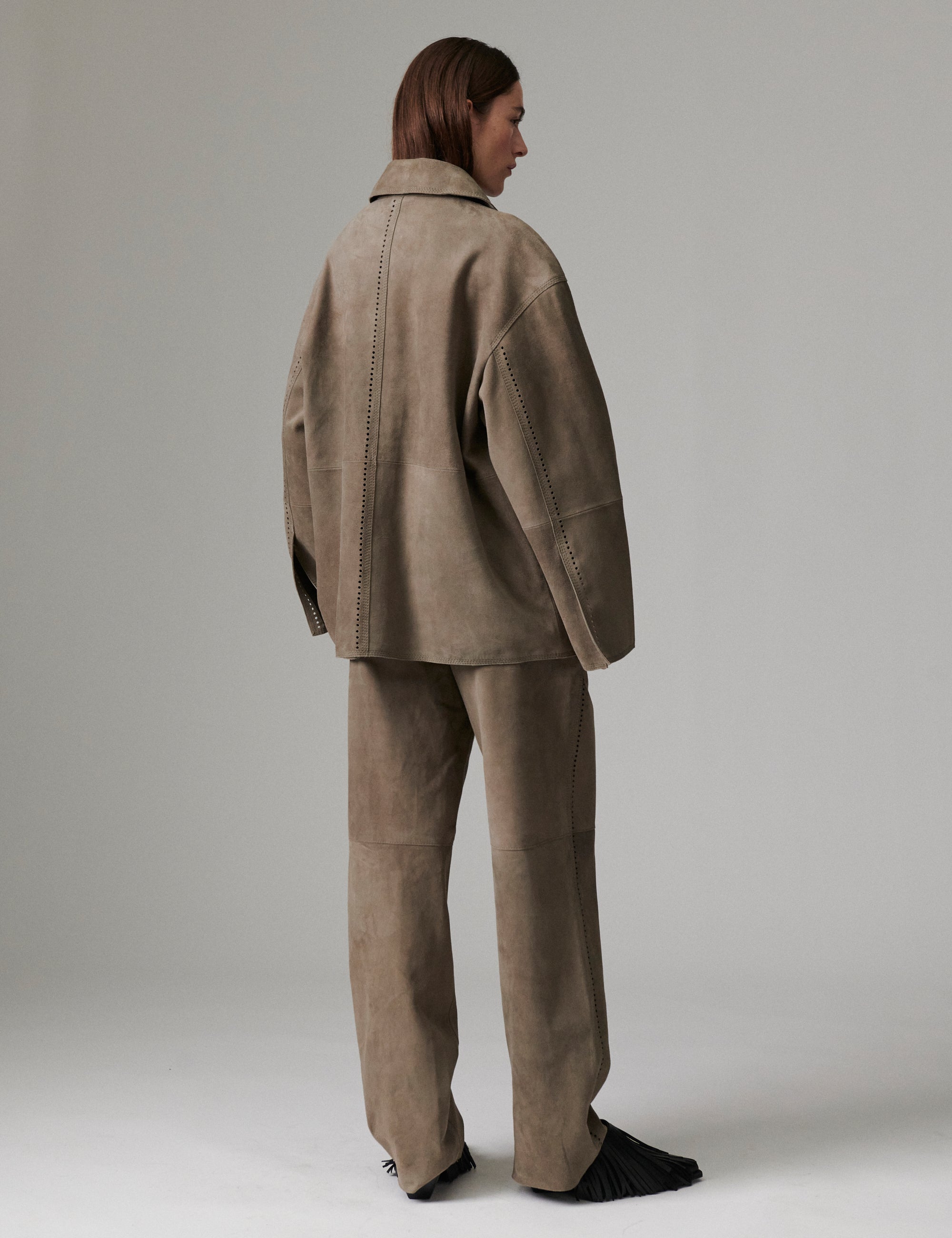 DAY Birger ét Mikkelsen Harry - Light Suede - Jacket Jacket 181112 Walnut