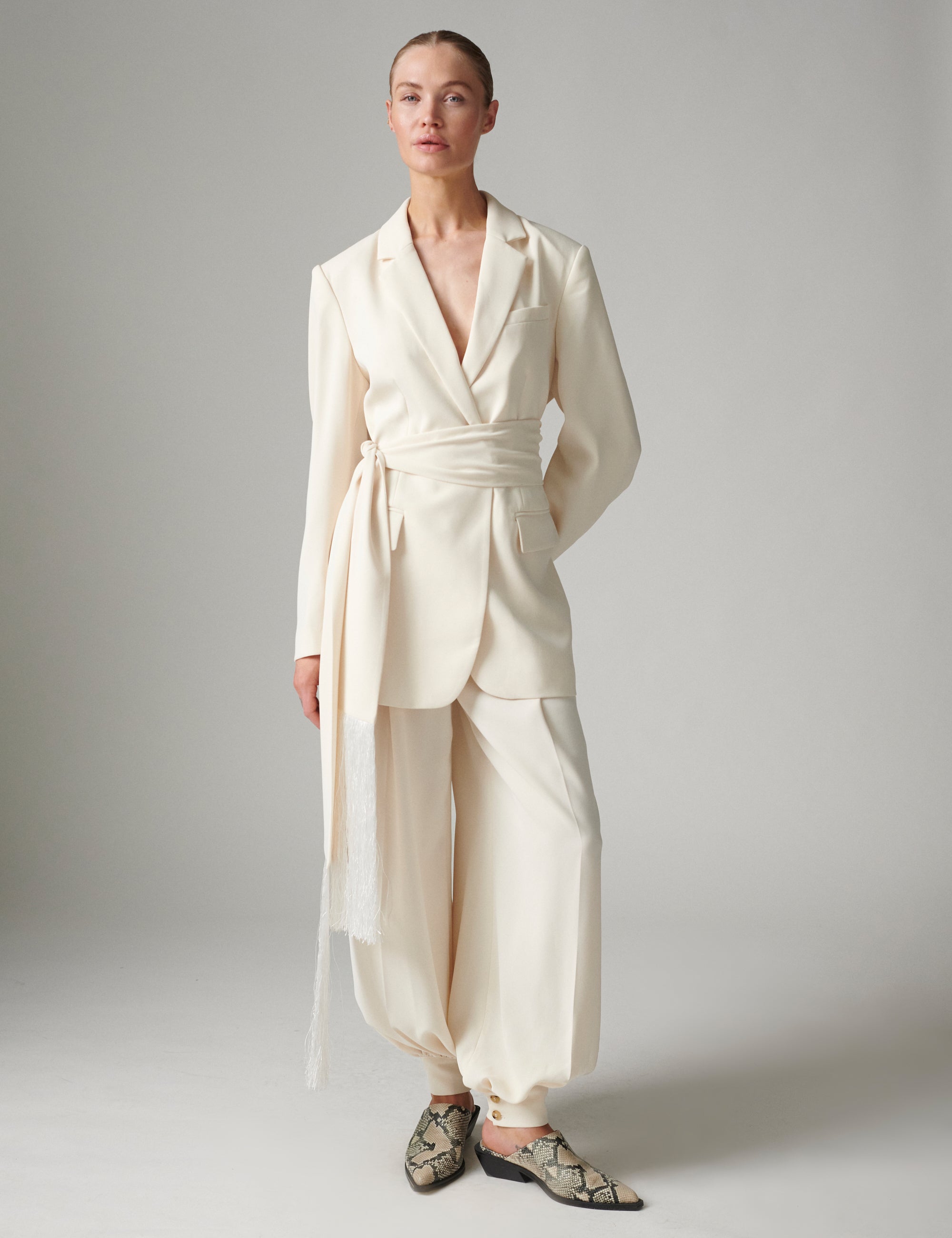 DAY Birger ét Mikkelsen Hector - Classic Gabardine - Blazer Blazer 01002 Ivory Shade